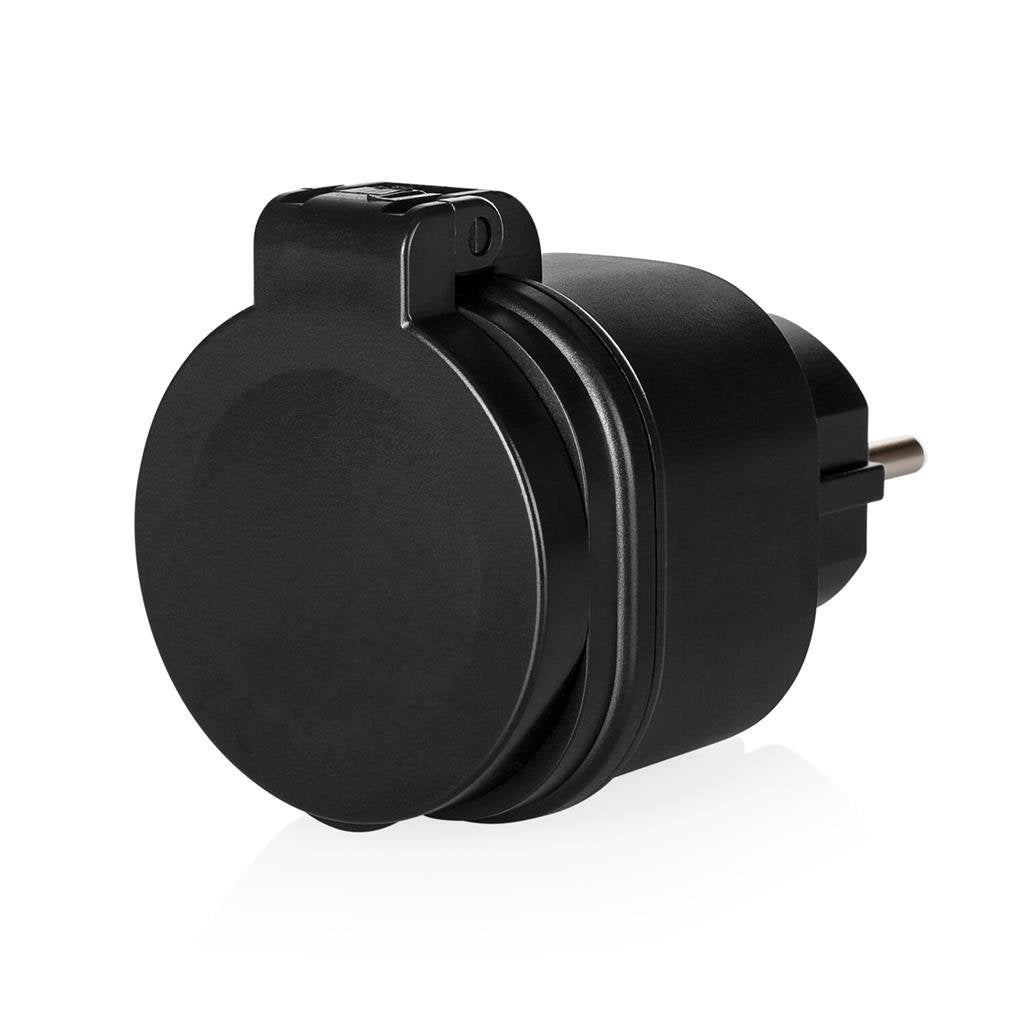 Set De Mini Enchufes Para Exterior Smartwares Sh4-99653 Negros