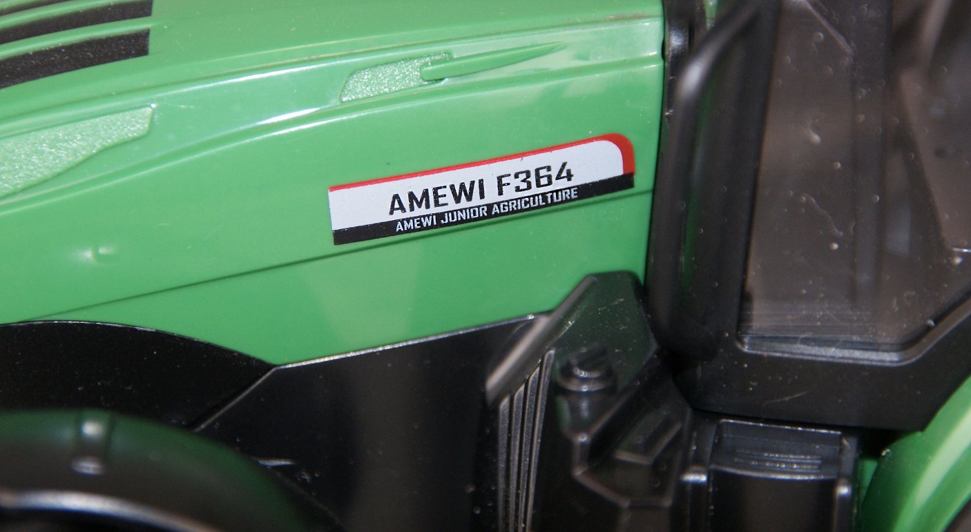 Amewi Rc Traktor Con Kipphänger Liion 500mah Verde 6+