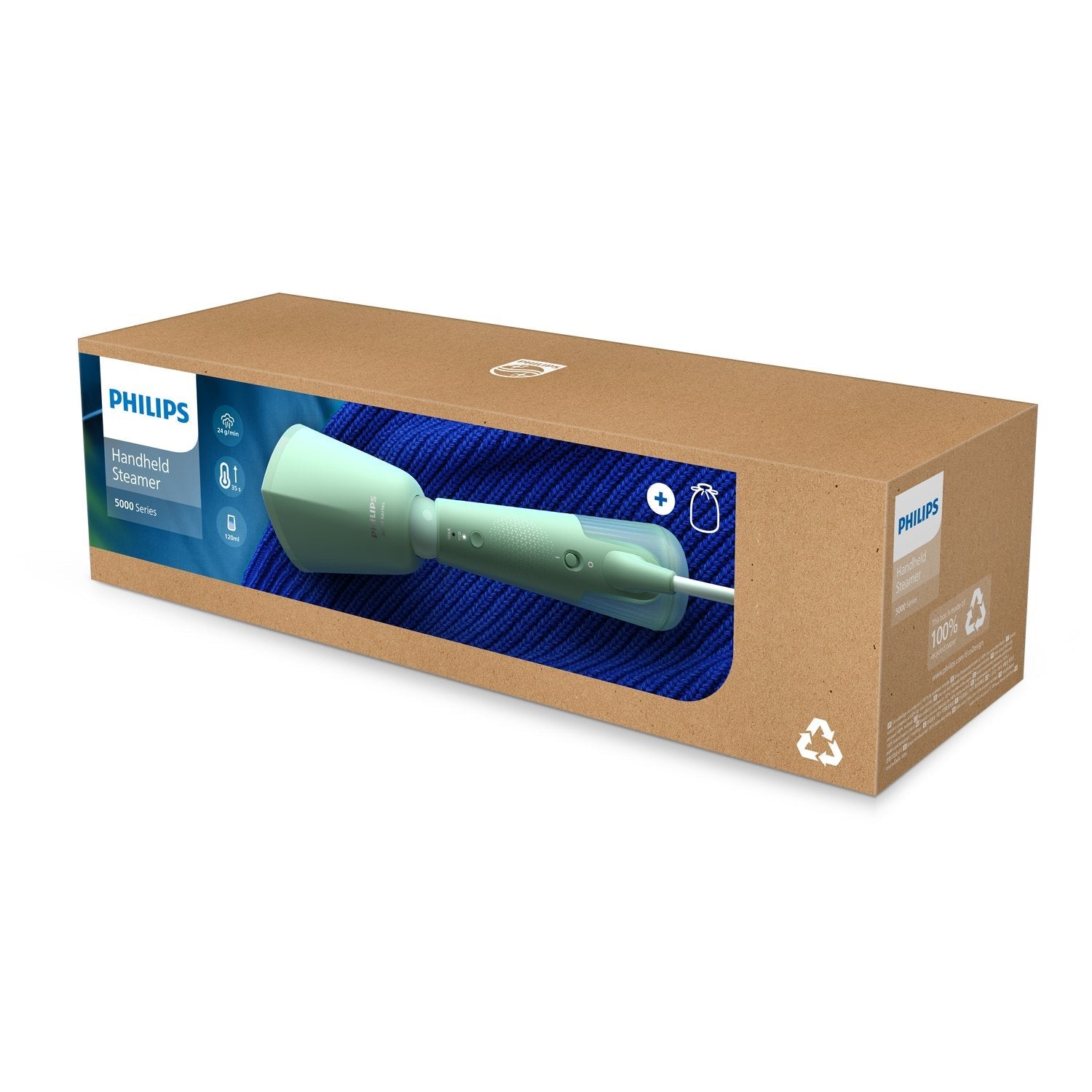 EAN 8720389043819 - Philips 5000 series STH5010/70 vaporizador para ropa Vaporizador manual de prendas 0,12 L 1300 W Gris imagen 5