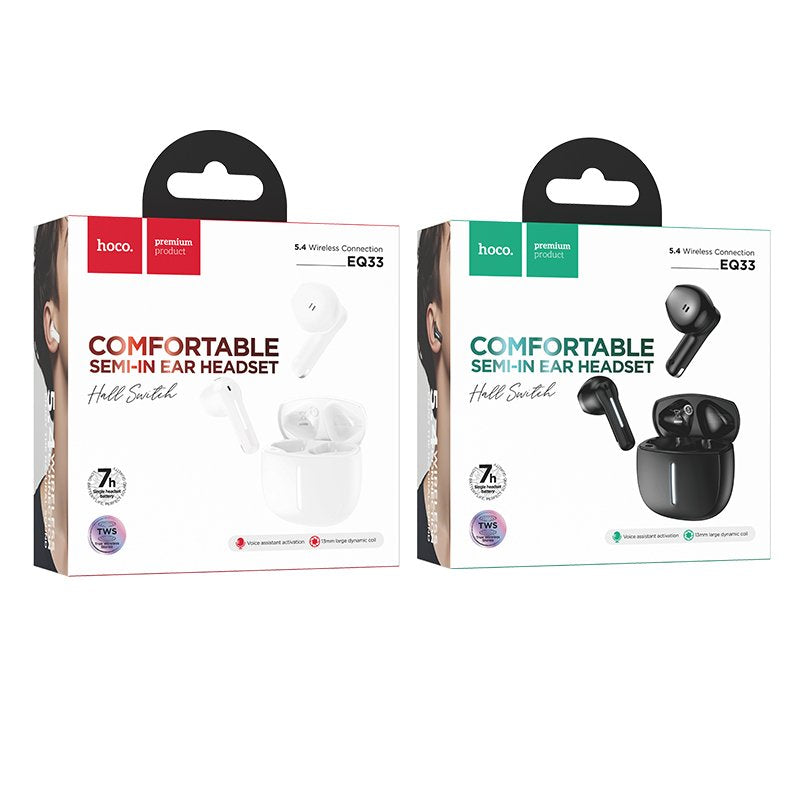 Hoco Earphones Eq33 White Eq33.Wh