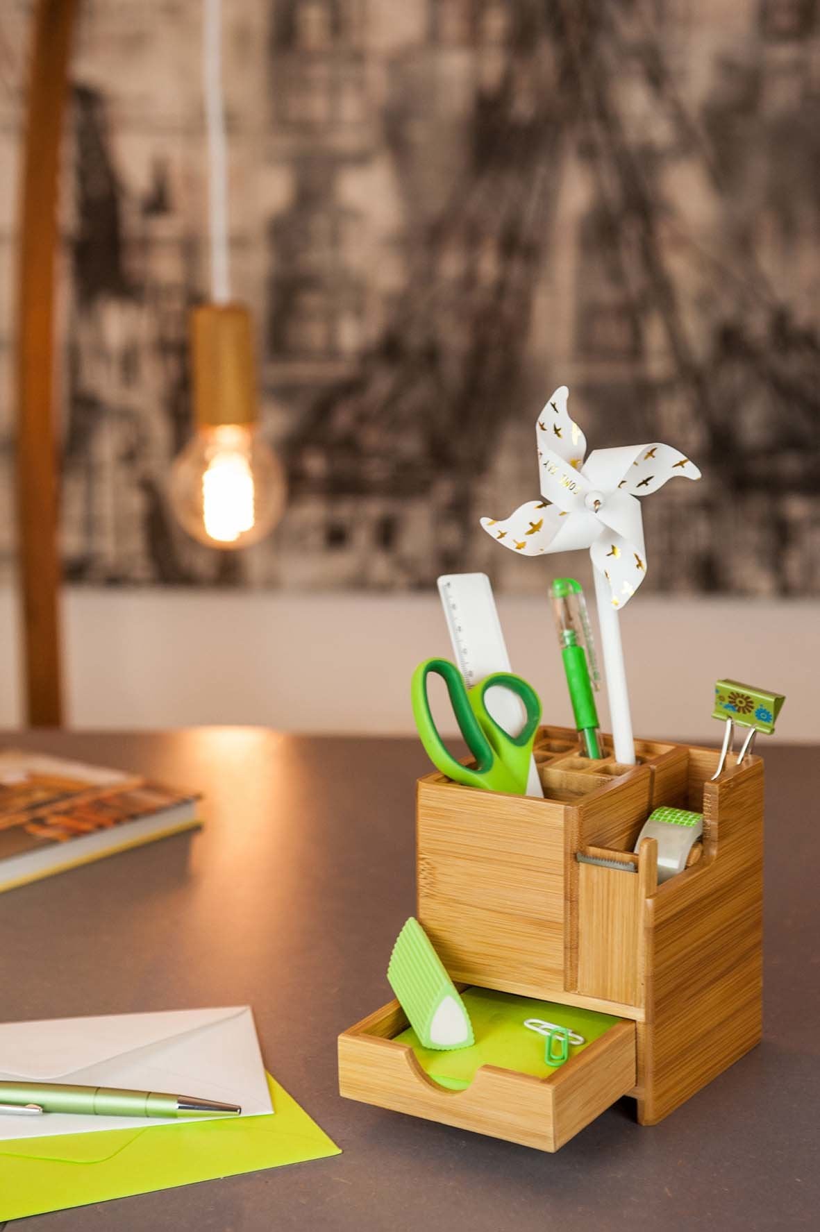 Wedo Tischorganizer Bamhs Inkl. Abroller