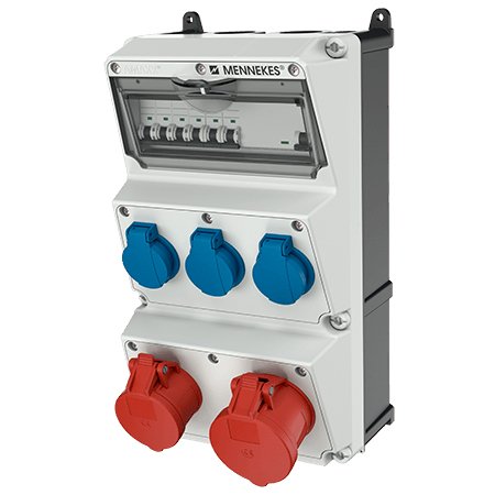 Mennekes Tomas De Corriente-Kombination Amaxx Ip44 930008