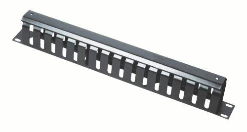 EAN 8716309072809 - Gembird 19" 1U abrazadera para cable Negro, Plata 1 pieza(s) imagen 1