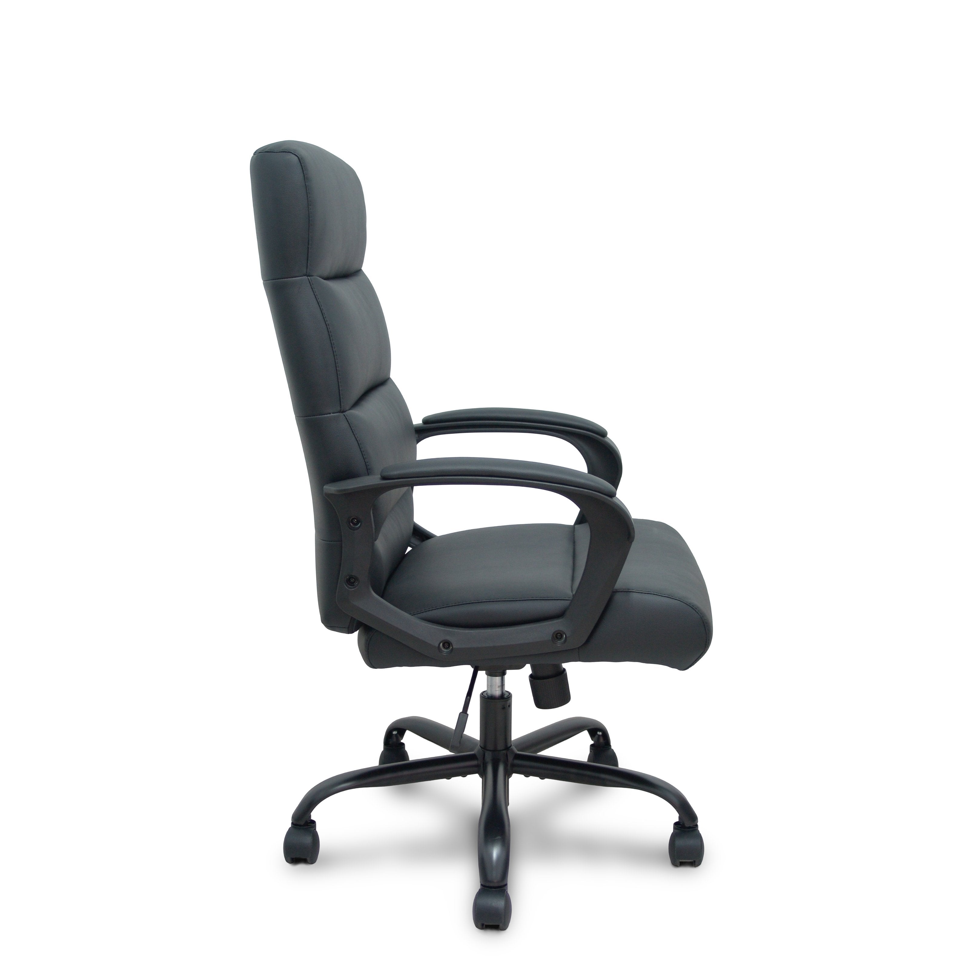 Piqueras Y Crespo Forol Sillon Opti545 Similpiel Negro Base Metalica Negra