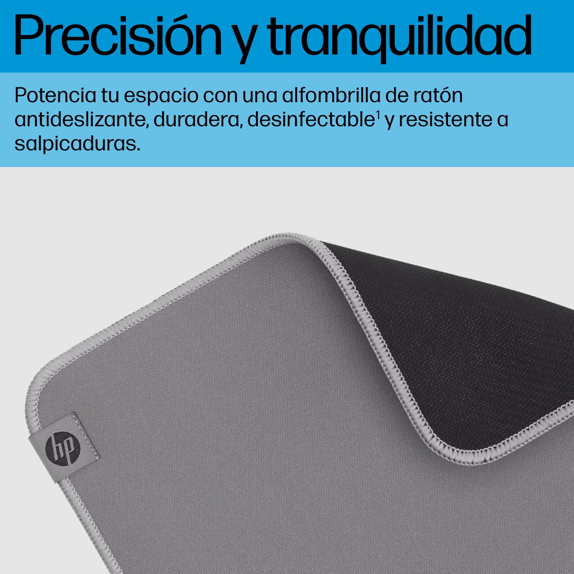 EAN 0197498446776 - HP 105 Sanitizable Mouse Pad Gris imagen 6