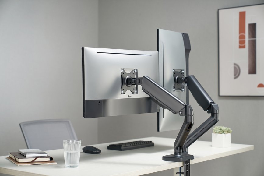 EAN 4015867202258 - Equip 650121 soporte para monitor 68,6 cm (27") Escritorio Negro imagen 6