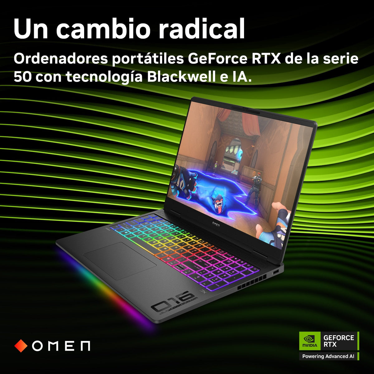 Portátil Gaming Hp Omen Max 16 Ak0008ns Copilot+ Pc 16" Wqxga Amd Ryzen Ai 9 Hx375 55 Tops 32gb Ram 1tb Ssd Geforce Rtx 5070 Ti W11 Home