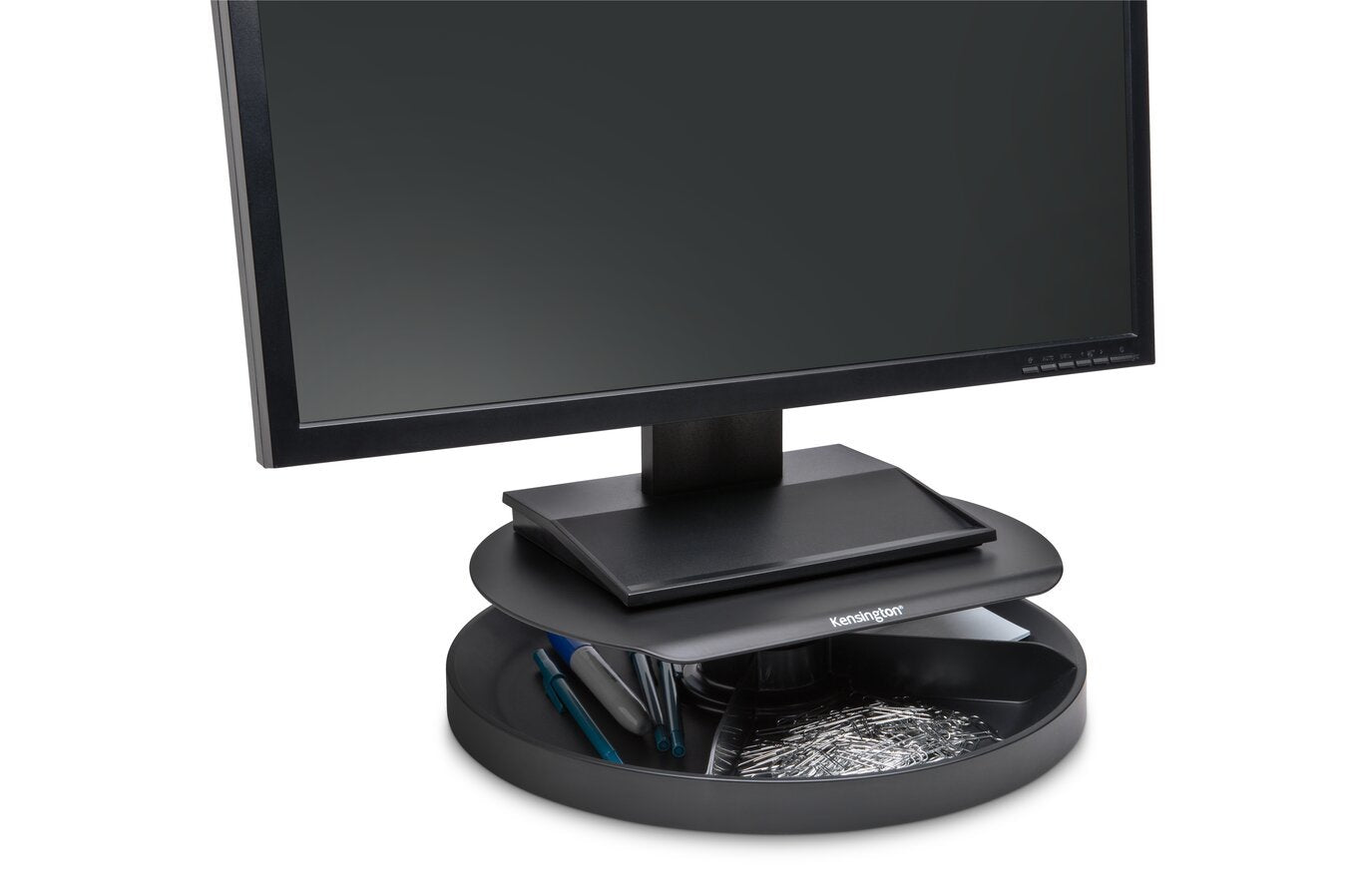 Kensington Smartfit Spin2 Soporte Monitor Giratorio Y Organizador Sobremesa