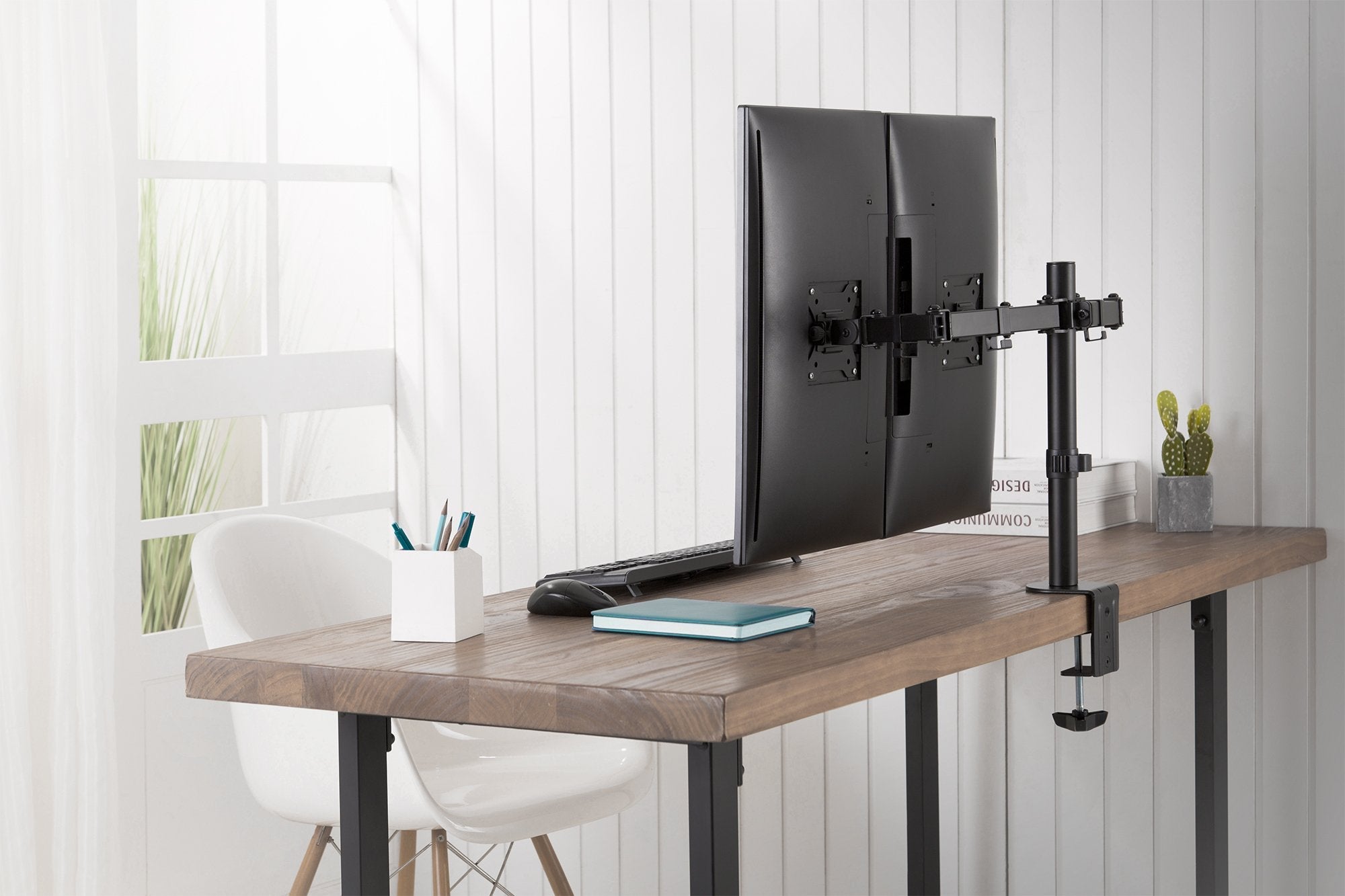 Digitus Da-90400 Soporte De Mesa Para Pantalla Plana 81,3 Cm (32") Abrazadera/Atornillado Negro