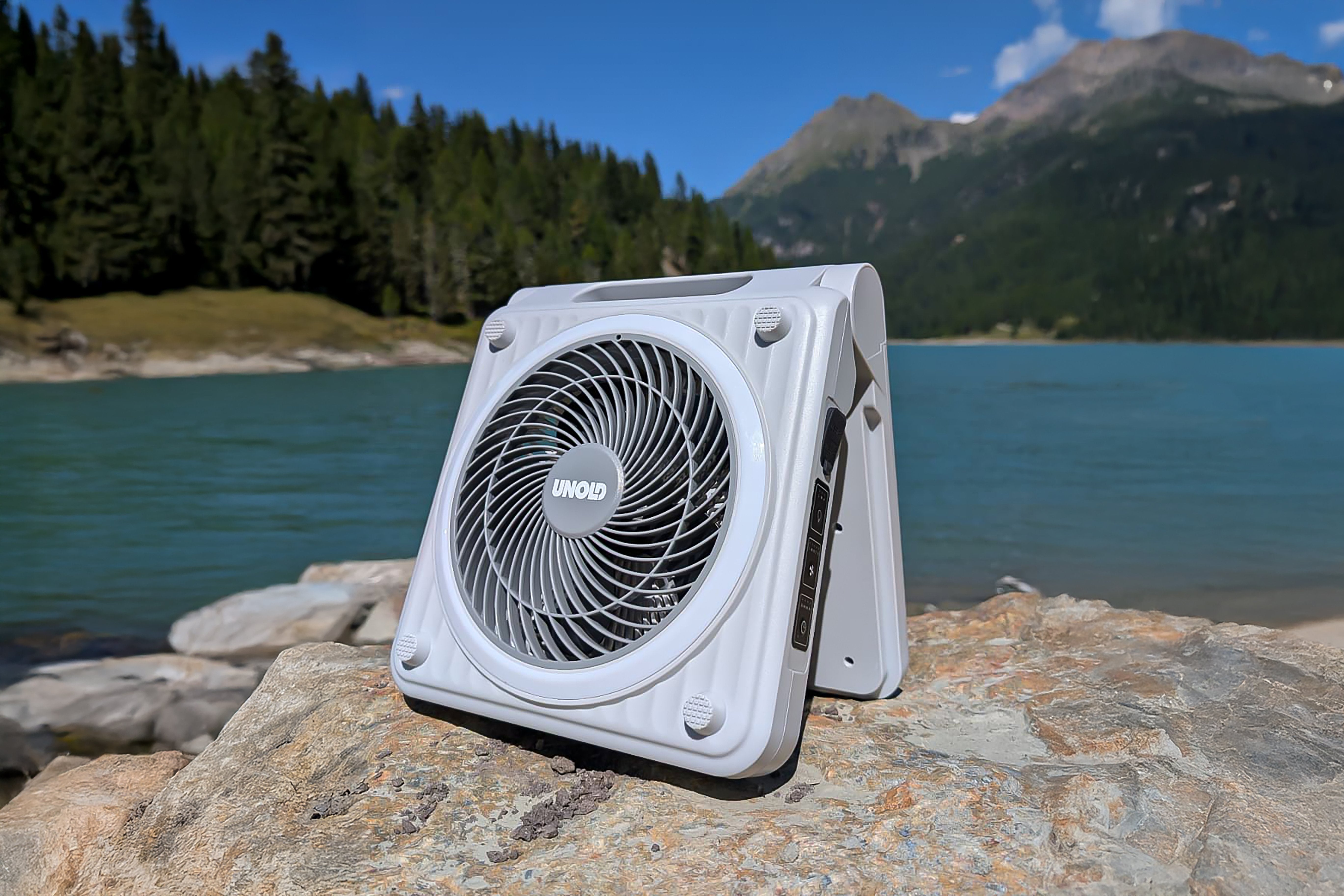 EAN 4011689865176 - Unold Solarventilator Camping 86517 Gris 20 cm Ventilador de mano imagen 11