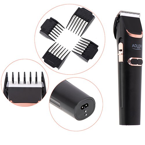 EAN 5902934833783 - Adler AD 2832 cortadora de pelo y maquinilla Negro imagen 6
