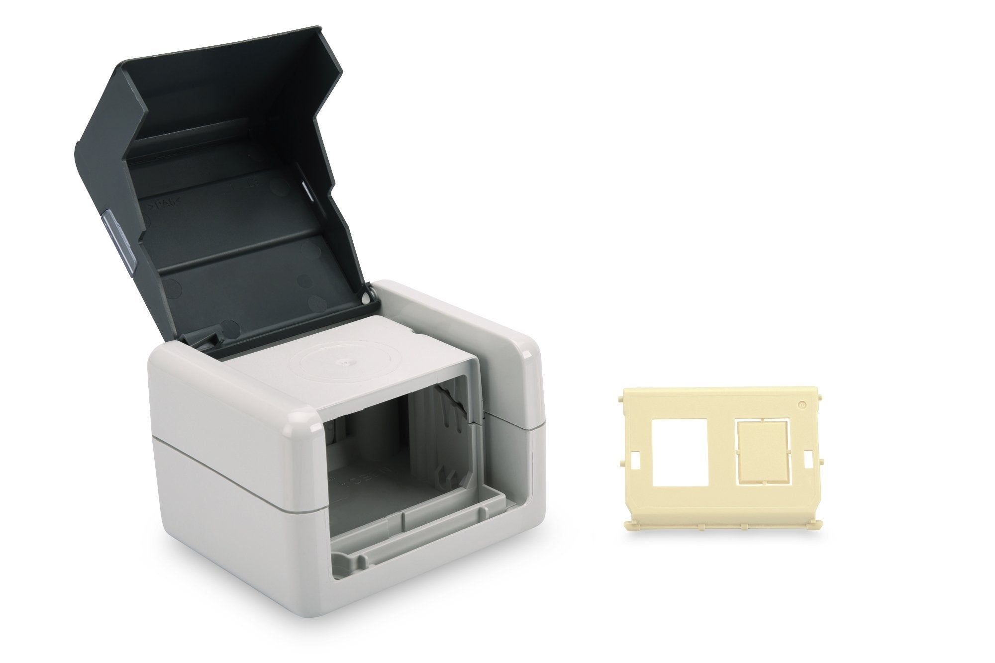 EAN 4016032464105 - Digitus DN-93844-OD-2 caja de tomacorriente RJ-45 Negro, Gris imagen 1