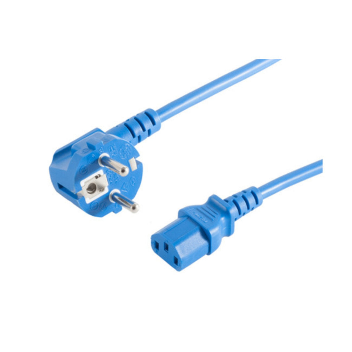 S-Impuls Cable De Alimentación 230v Fr Kaltg. Cee7 7-C13 Vde Azul 5,0m