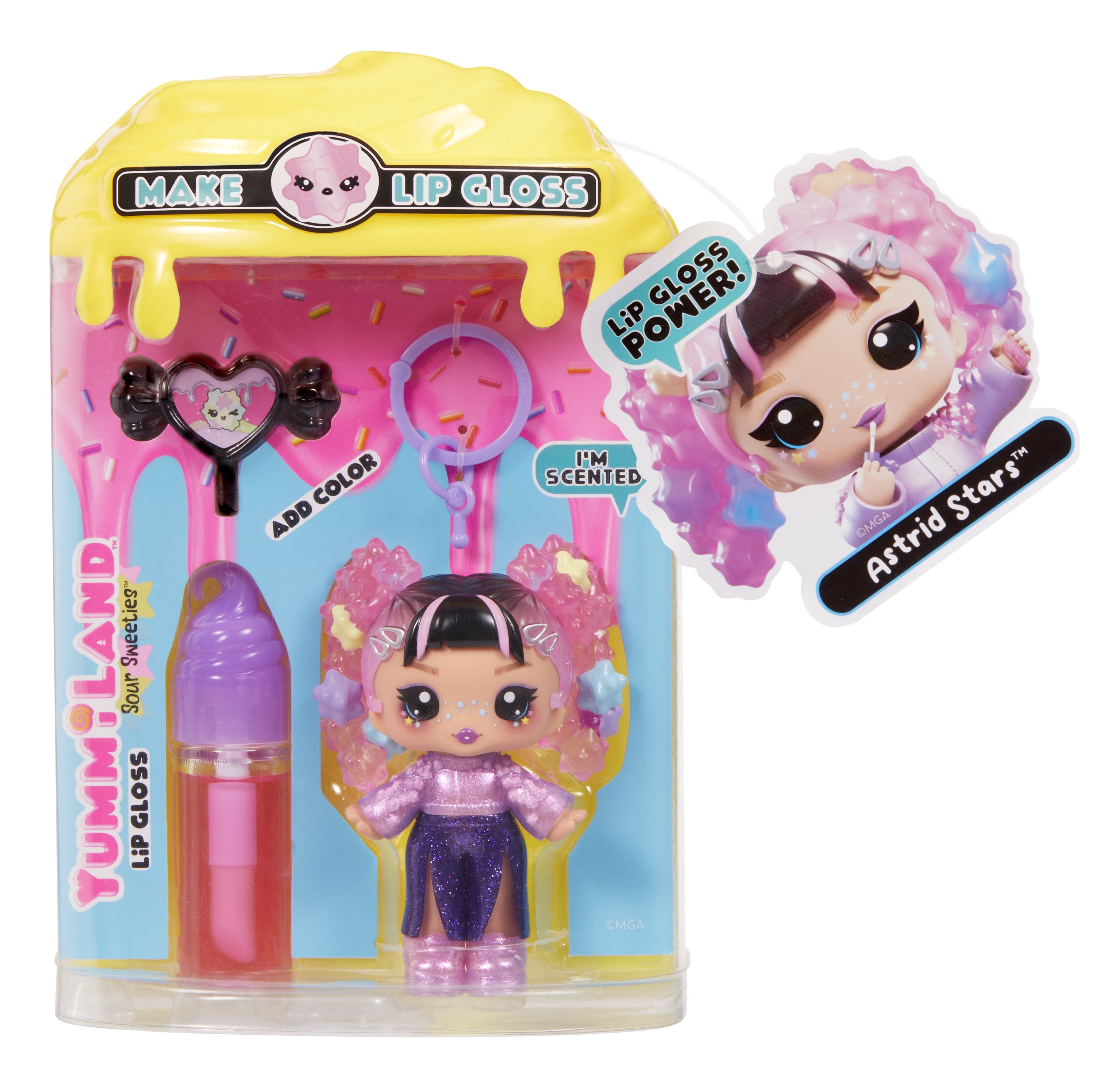 EAN 35051545859 - MGA Entertainment Yummiland Lip Gloss Doll Sour Sweeties - Astrid Stars imagen 5