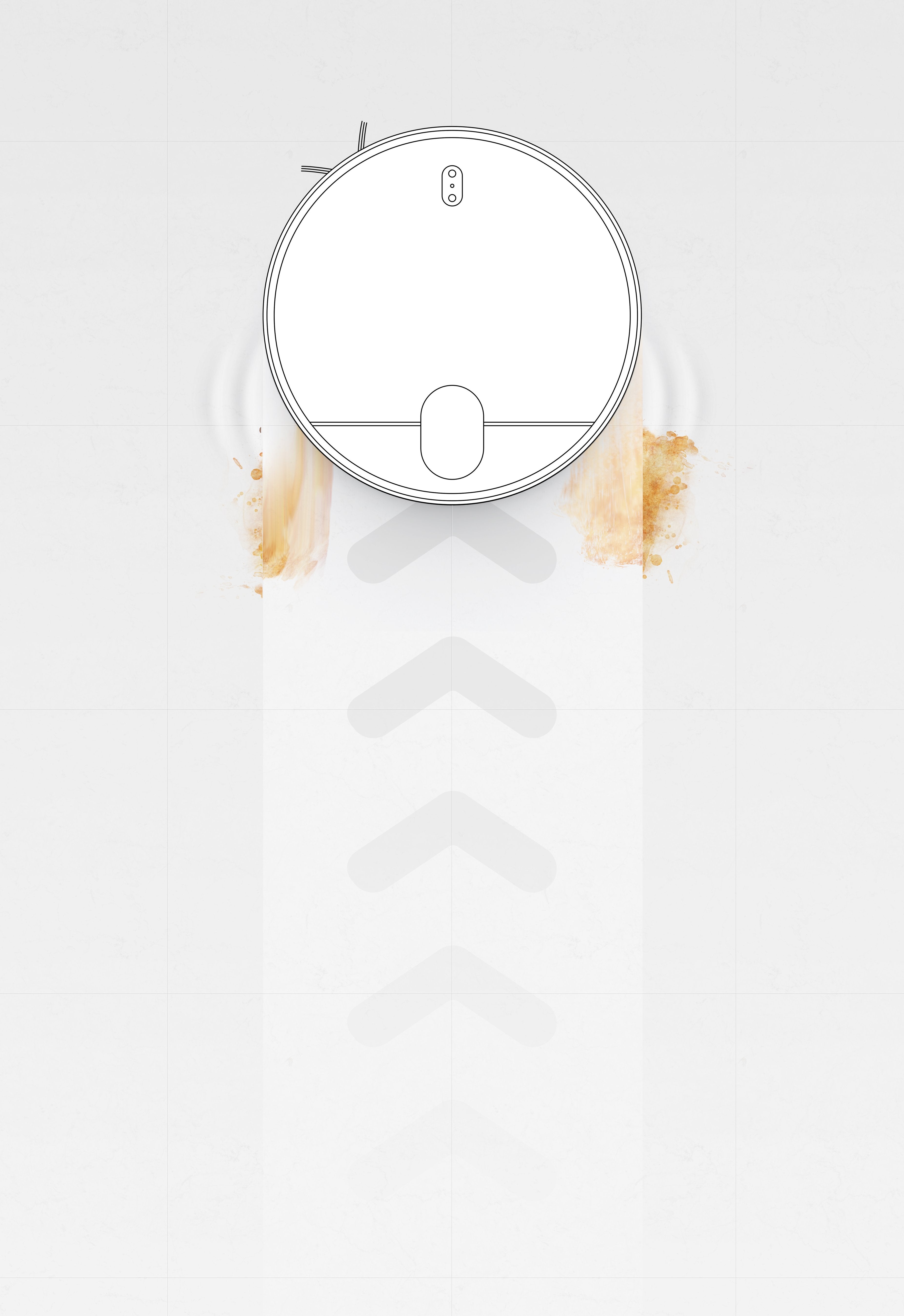 EAN 6934177741852 - Xiaomi Mi Robot Vacuum - Mop 2 Pro 0,45 L Sin bolsa Blanco imagen 6
