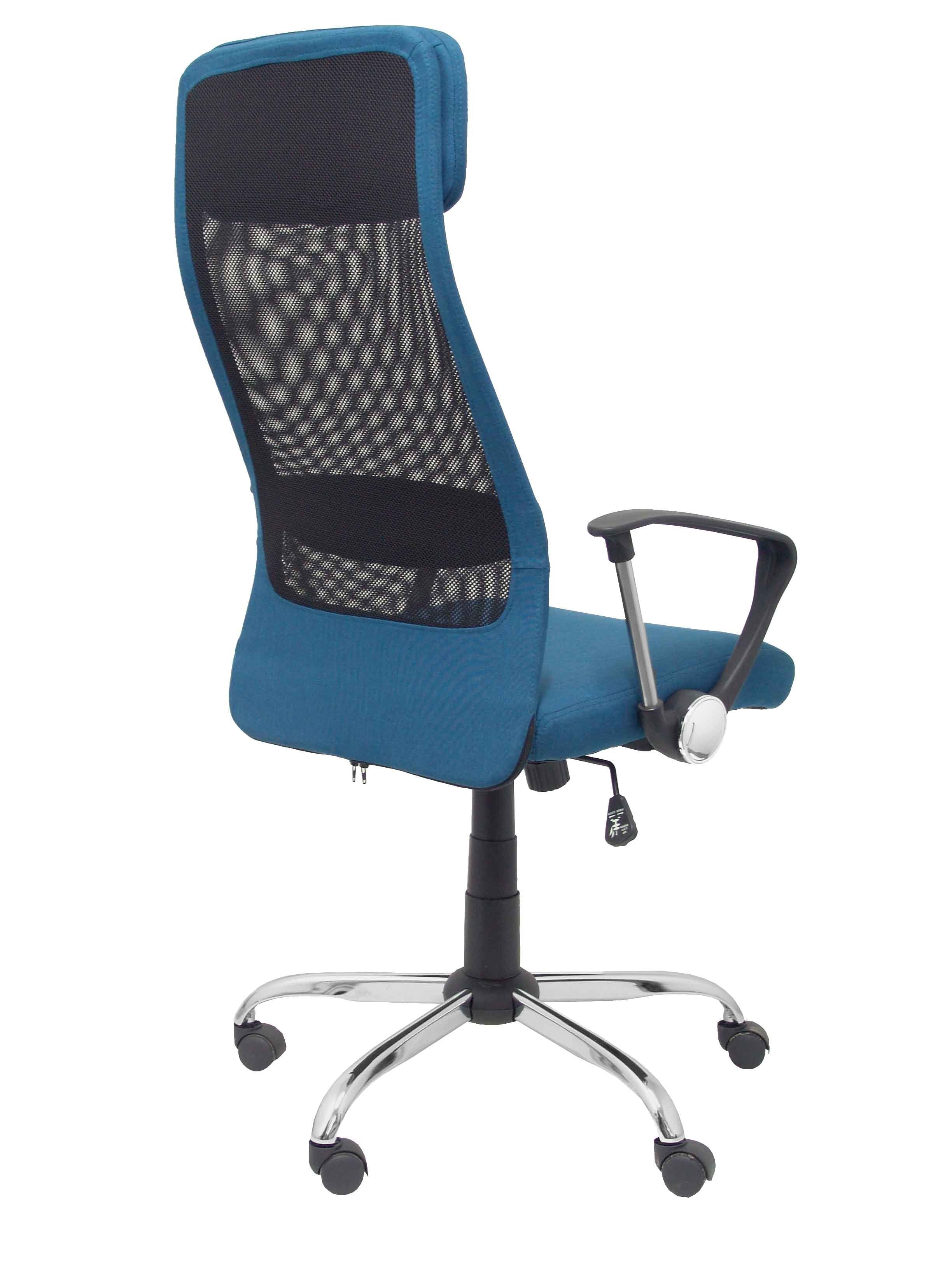 Silla Esteras Tela Turquesa
