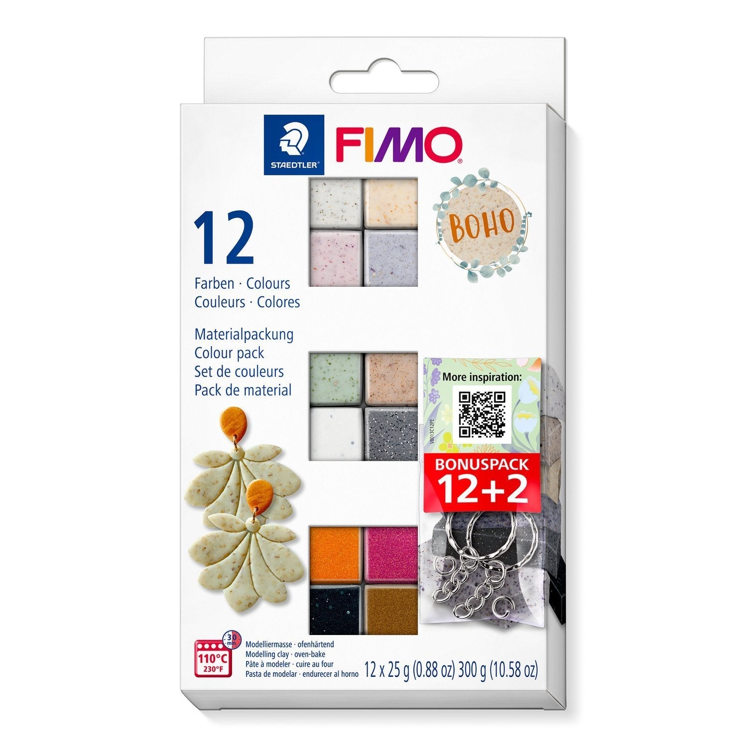 Fimo Soft Set Mod.Masse Fimo Ef.Boho Mp Promo