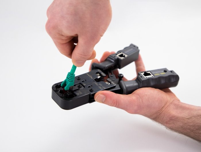 Delock Crimpadora Con Separador Y Tester De Redes
