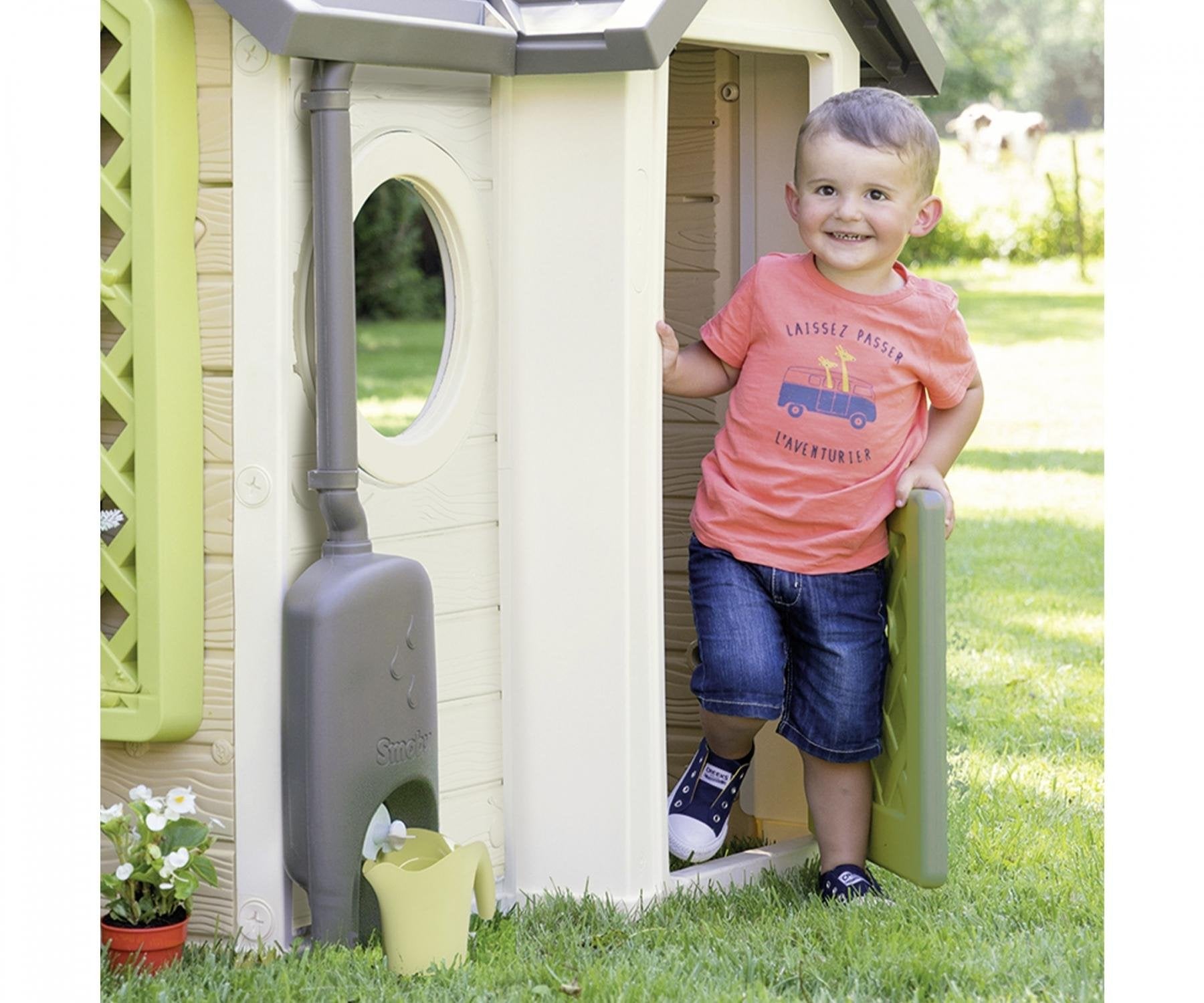 Smoby Life Spielhaus Accesorios Barril De Lluvia, Equipo De Juego De Jardín 7600810924