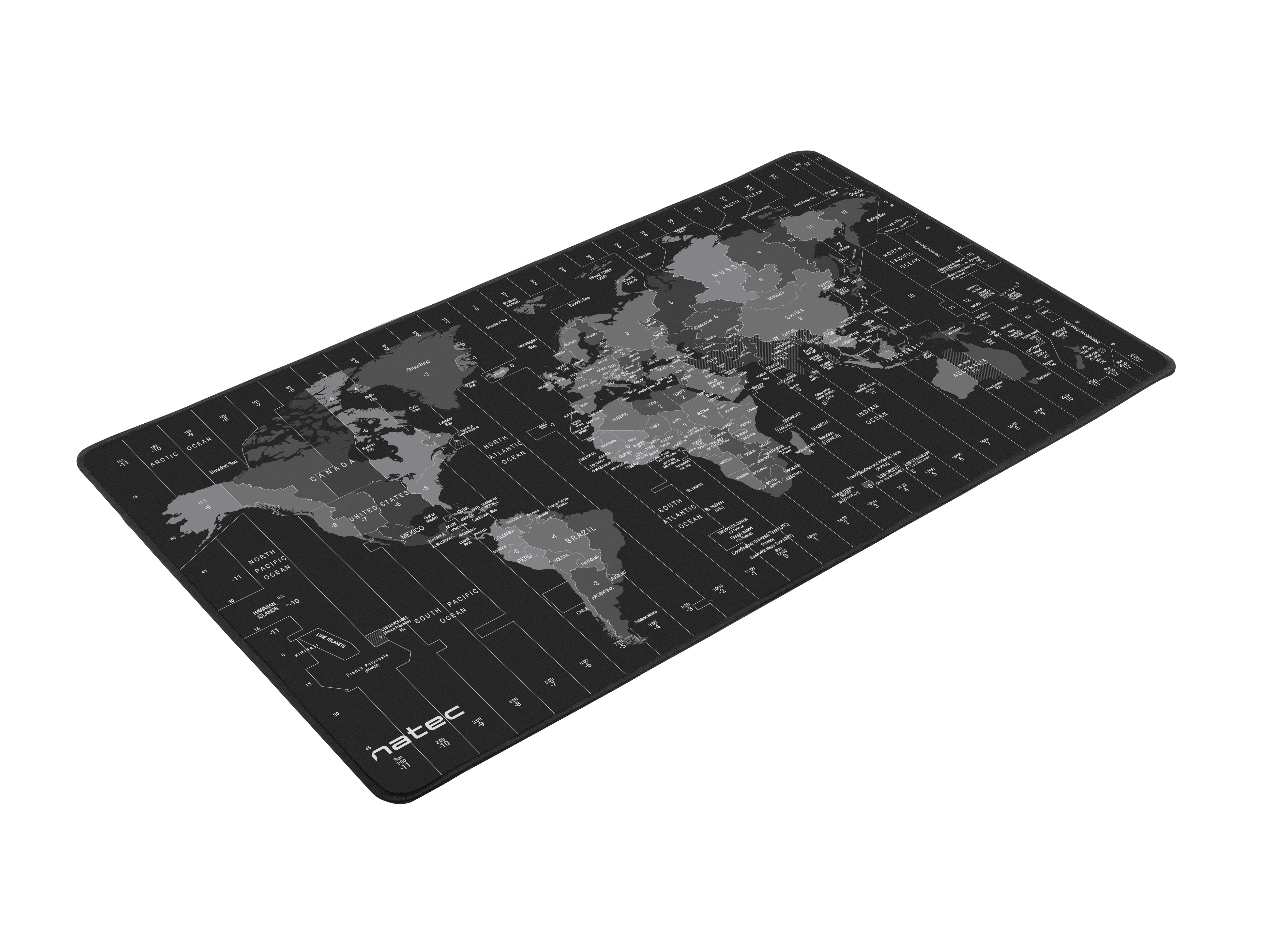 EAN 5901969410761 - NATEC Time Zone Map Maxi Negro, Gris imagen 3