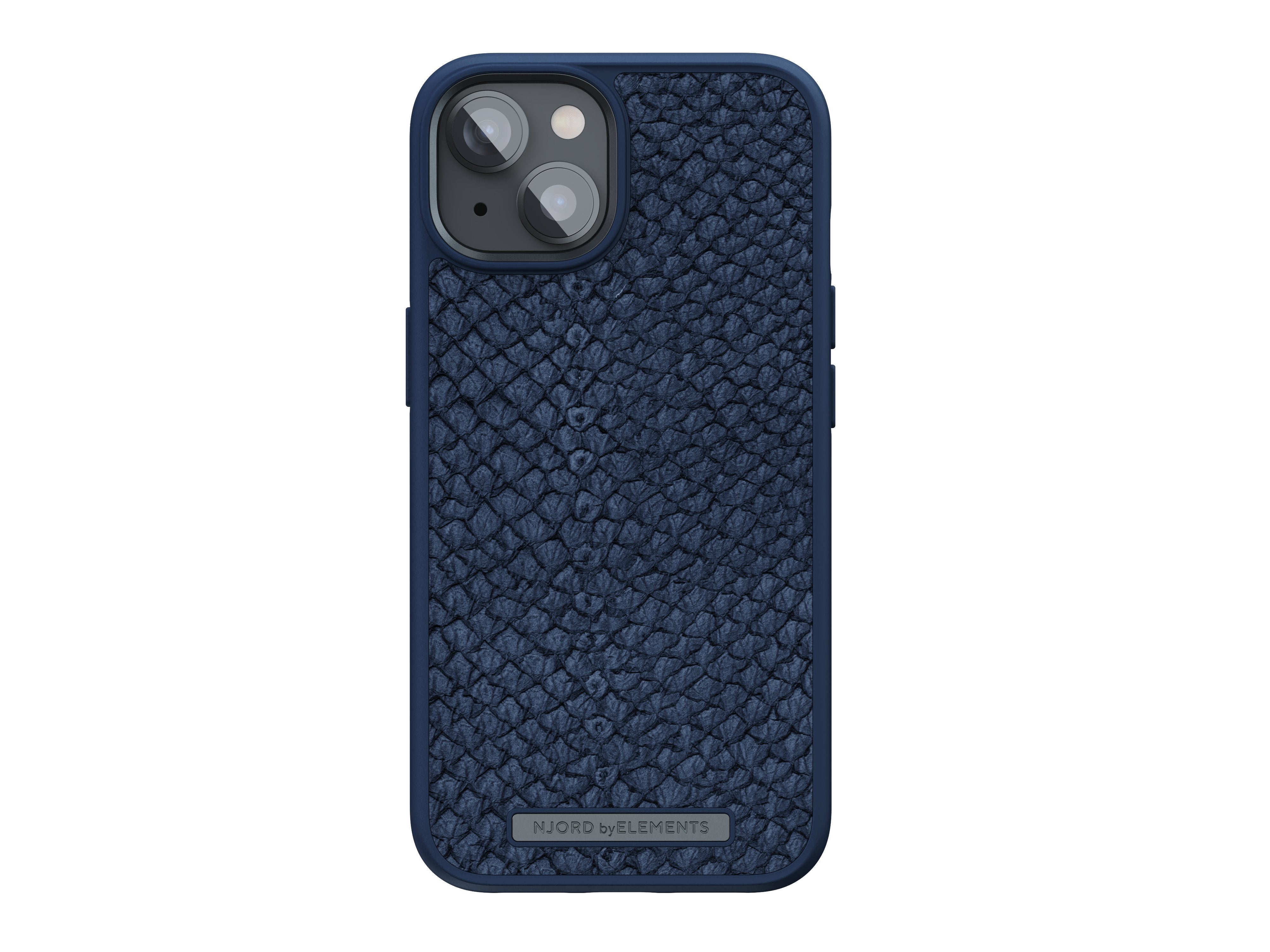 Funda De Cuero Iphone 14 (6.1) Azul