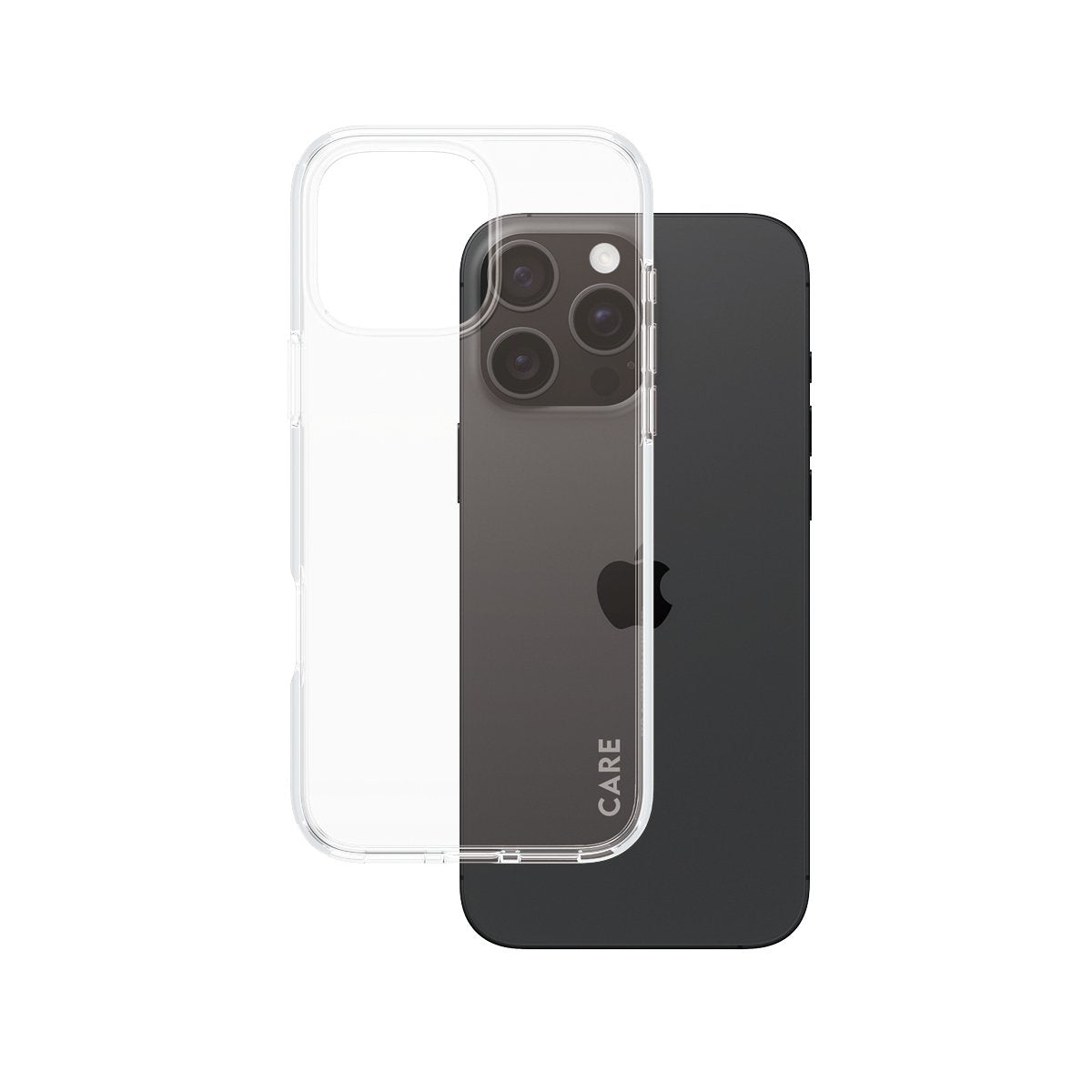 Panzerglass Care Flagship Case Urban Combat Frame Iphone 16pro Max Transp./Clear