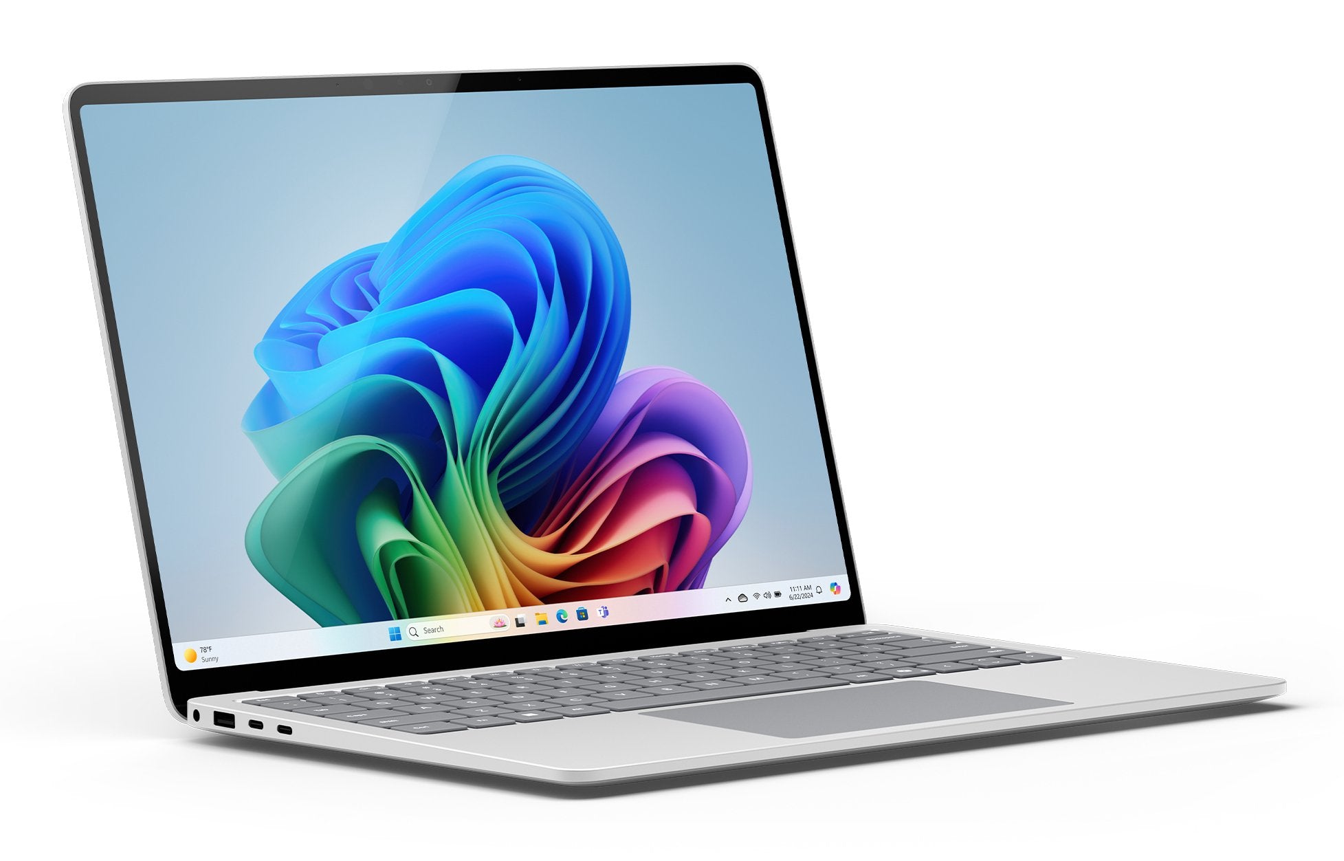 Microsoft Surface Laptop 7 Plus Sq 16gb 256gb 13" W11pro Plata 3y