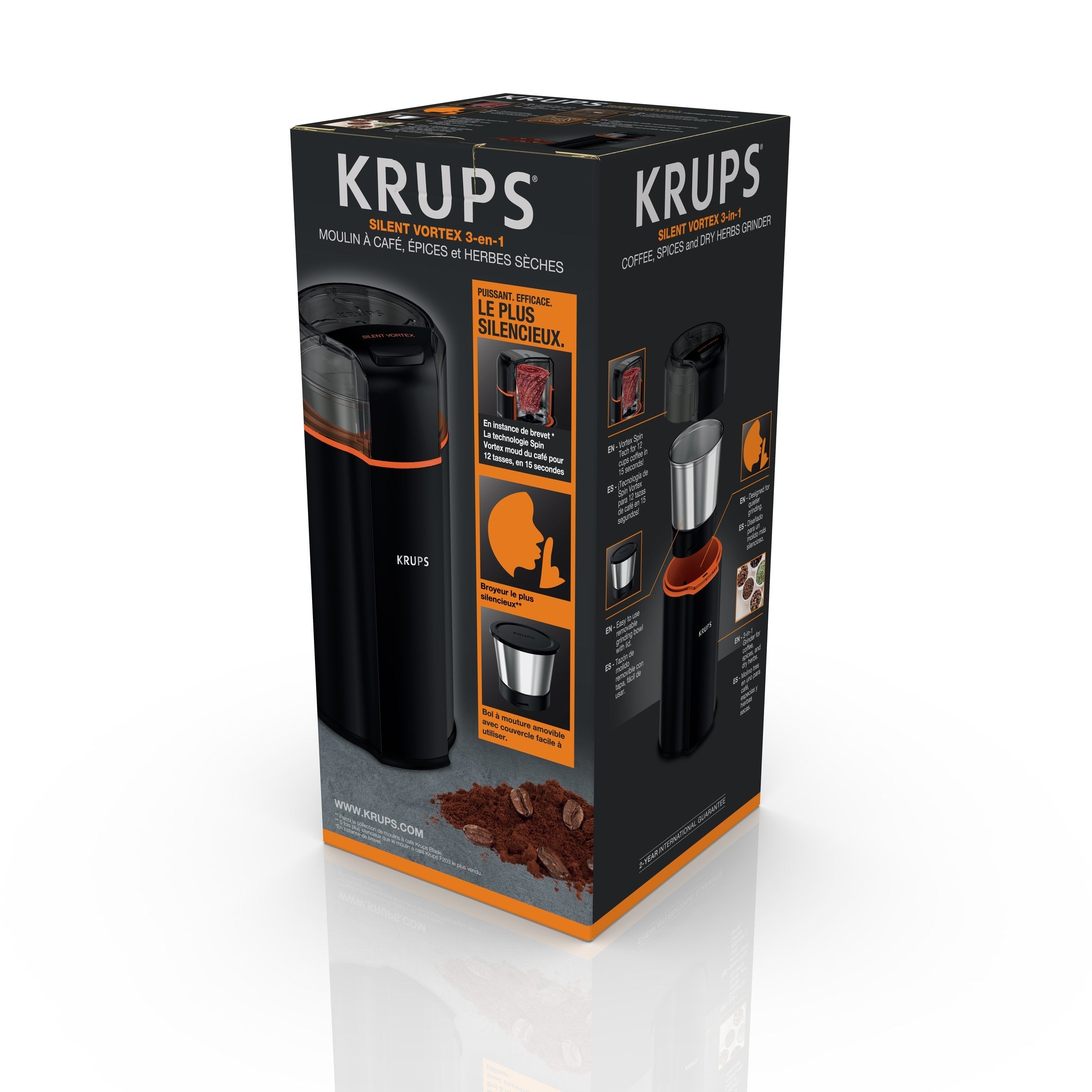 EAN 3016661172649 - Krups Silent Vortex GX3328 175 W Negro imagen 10