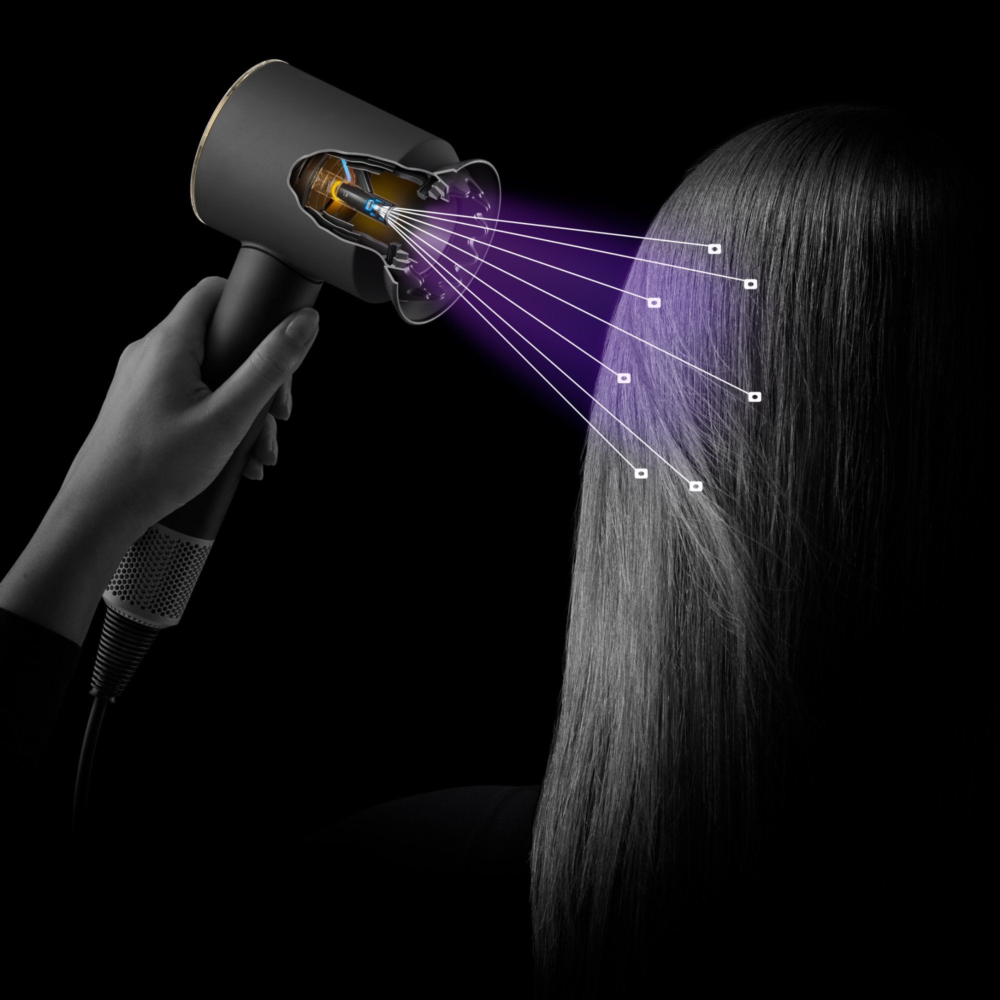 EAN 5025155118245 - Dyson Supersonic Nural secador 1600 W Rosa, Oro rosa imagen 8