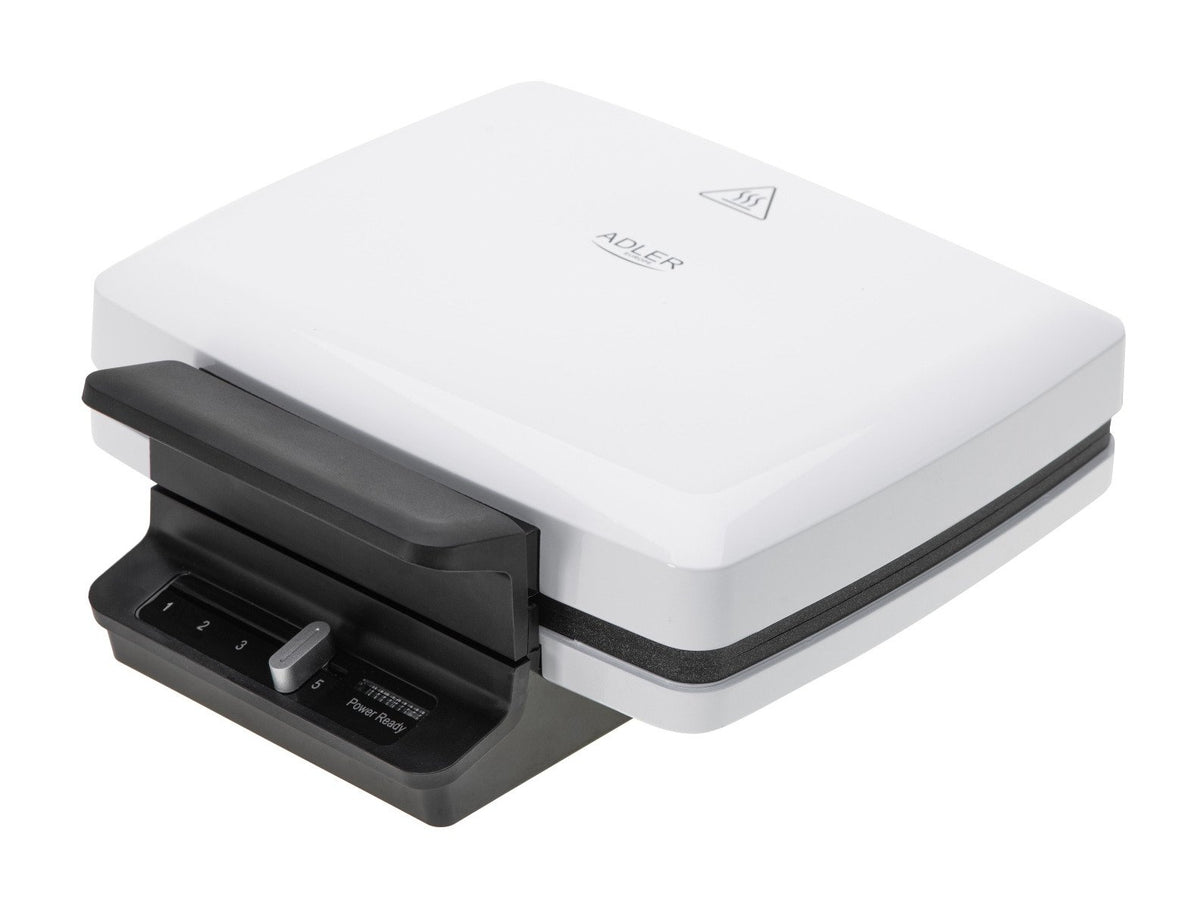 EAN 5905575906410 - Adler AD 3085 gofrera 2 barquillo(s) 1800 W Negro, Blanco imagen 1