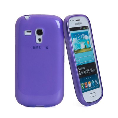 Case Celly Samsung S3 Mini Cover Tpu Purple