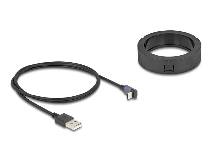 Wireless Charger 15 W Für Tischeinbau Schwarz