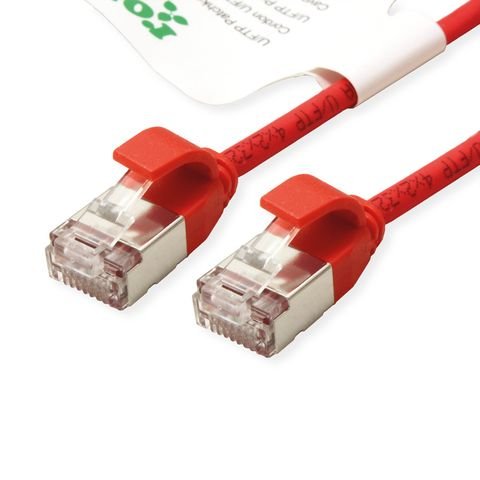 Roline Verde U Ftp Cable De Red Cat.6a (Class Ea), Lsoh, Slim, Rot, 5 M