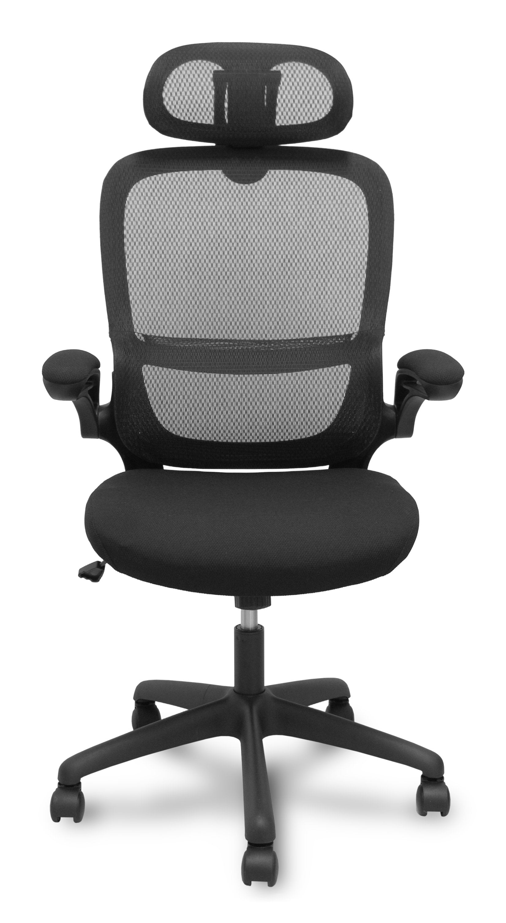 Piqueras Y Crespo Forol Silla Pro525 Respaldo Malla Negro Asiento Tela Color Negro Y Cabecero