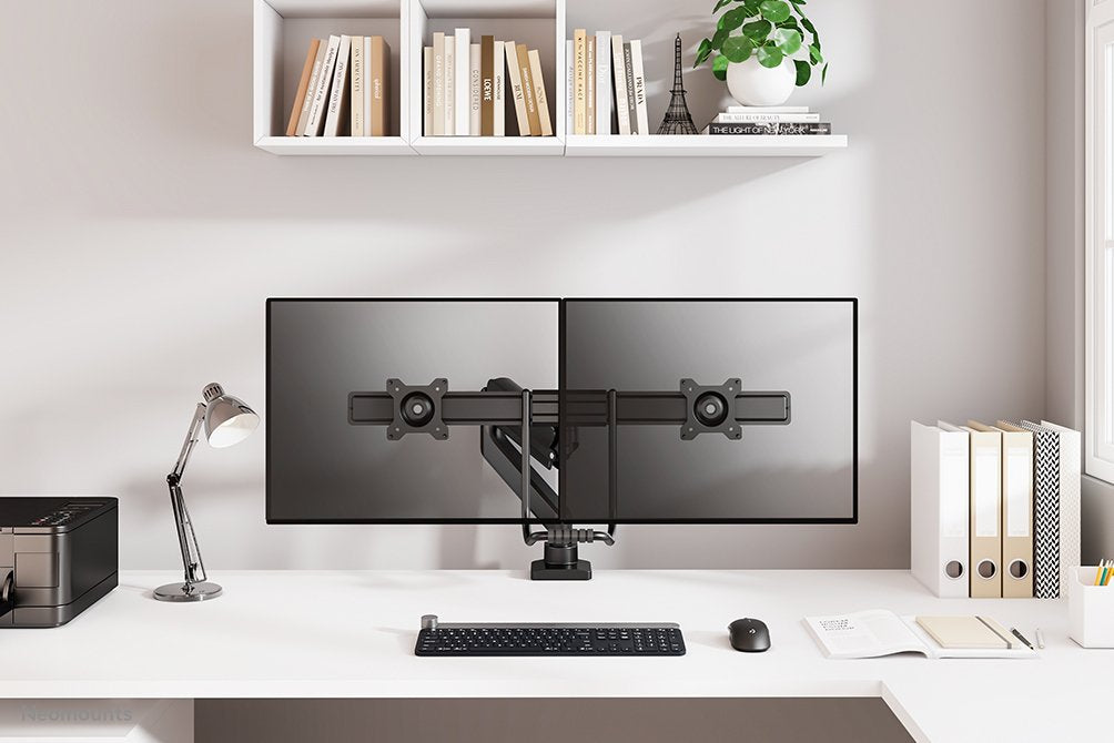 Neomounts By Newstar Soporte De Mesa 2 Monitores 17-32'' 7kg 2x 8kg Negro