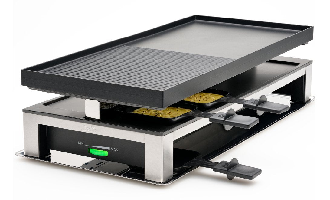 EAN 7611210977599 - Solis 7611210977599 parrilla de interior 10 personas(s) 1500 W Negro, Gris imagen 1