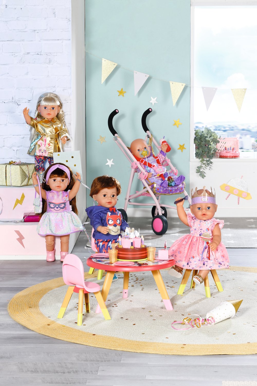 EAN 4001167829950 - BABY born Happy Birthday Deluxe Buggy Silla de paseo de juguete imagen 24