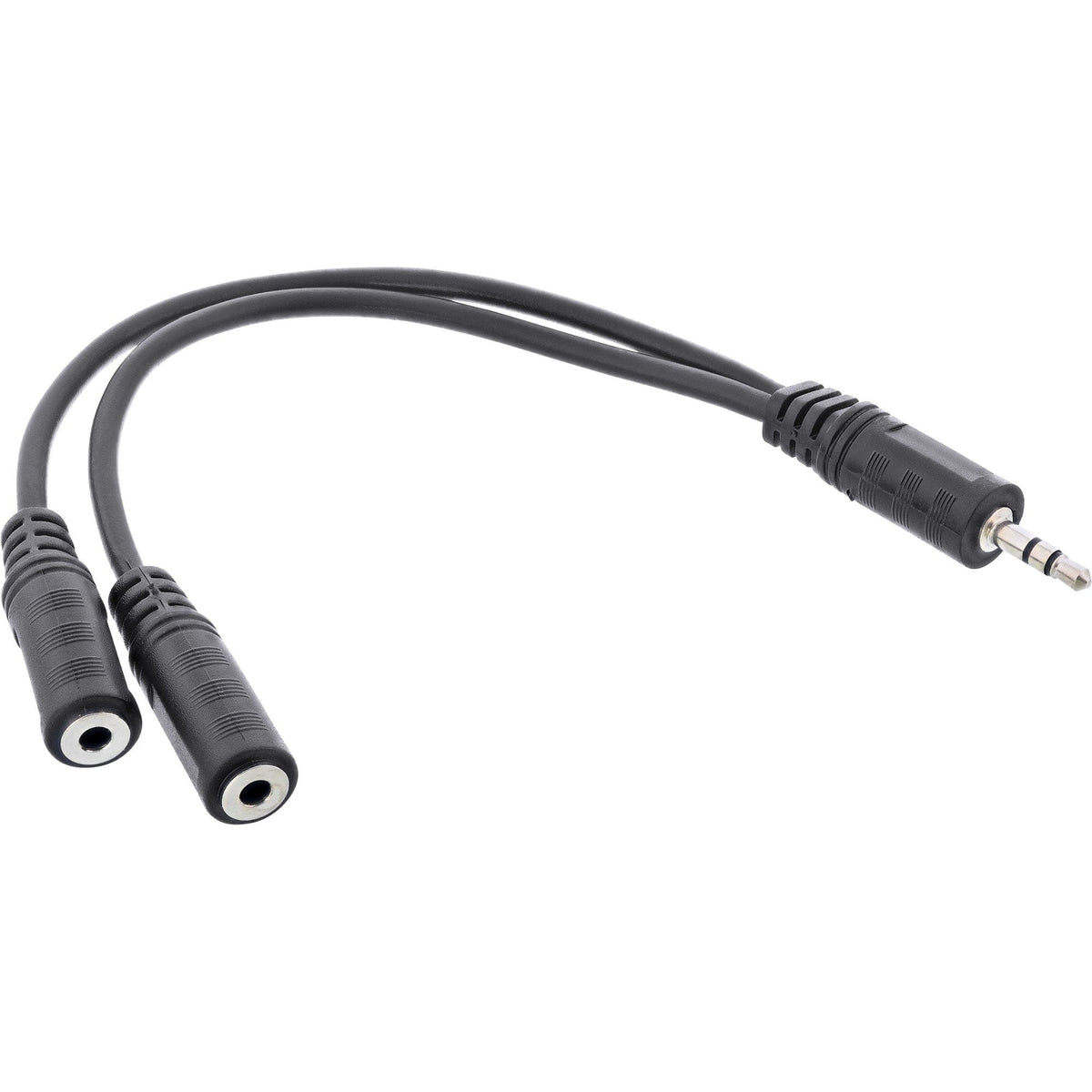 Inline Jack De 3,5 Mm Y-Cable Macho A 2x Jack De 3,5 Mm Hembra Estéreo 5 M
