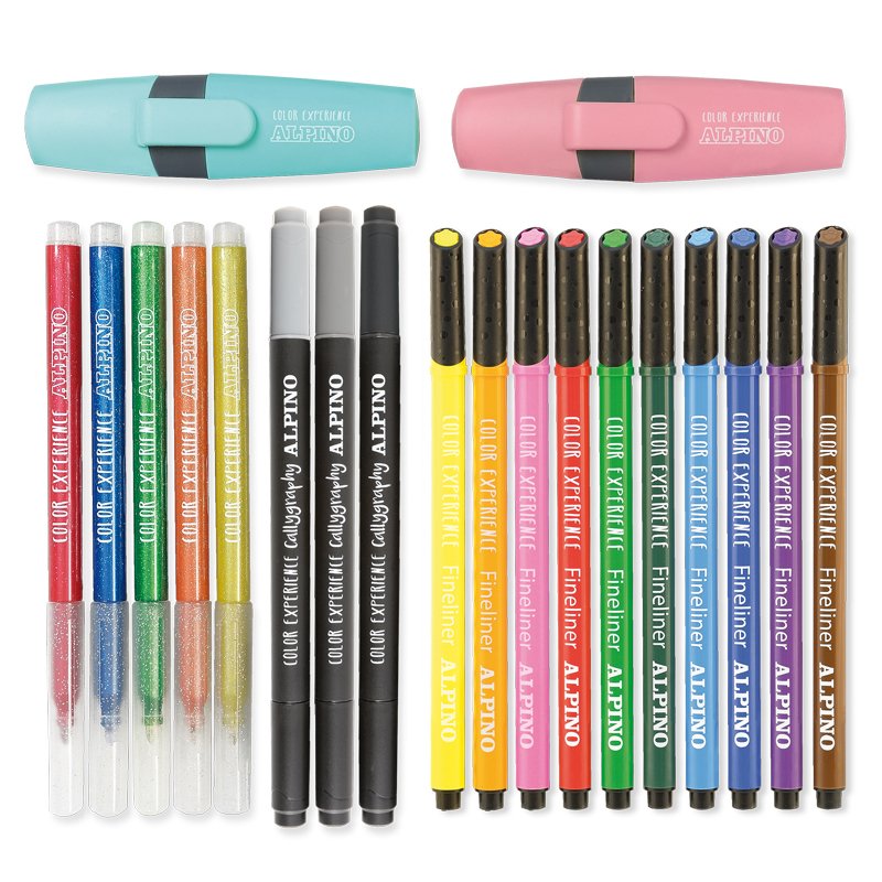 Alpino Set 20 Rotuladores Creativity Color Experience C/Surtidos
