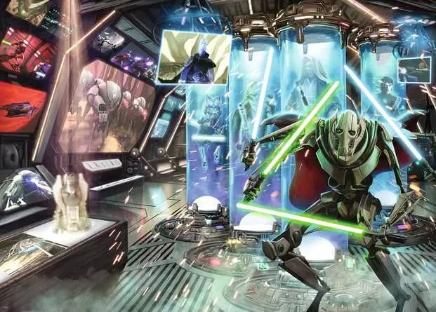 Ravensburger Puzzle Star Wars Villano: General Grievous 1000 Piezas 12000270