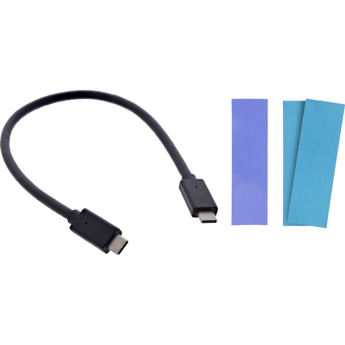 Inline Caja Externa Usb3.2 Gen.2 Usb Tipo-C A M.2 Ssd (Pcie Nvme Y Sata) Sin Herramientas