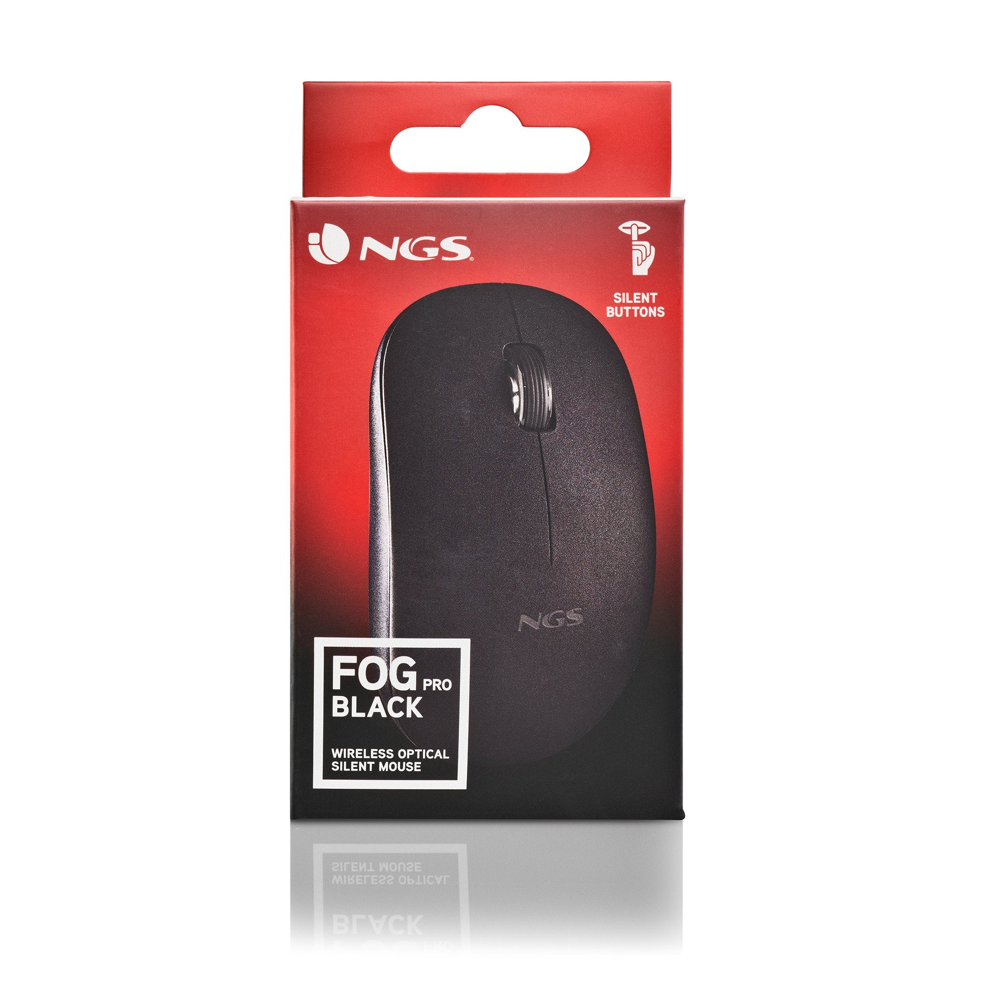 EAN 8435430624878 - NGS FOG PRO ratón Oficina Ambidextro RF inalámbrico Óptico 1000 DPI imagen 6