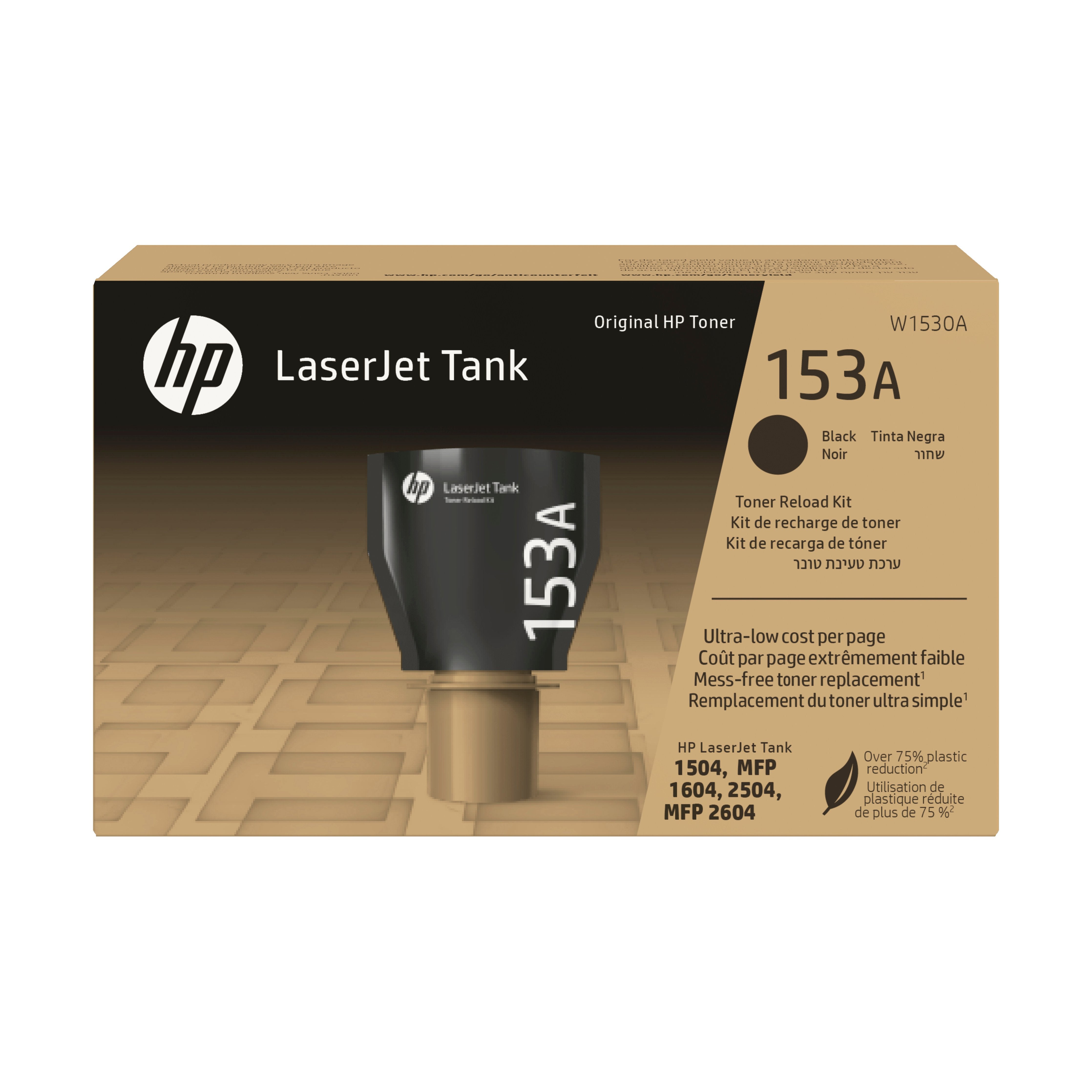 Kit De Recarga Tóner Original Laserjet Tank 153a Negro