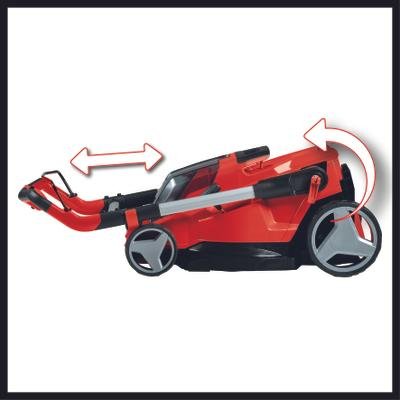 Cortacésped  Einhell Rasarro 36/42, 3413272 Rojo/Negro