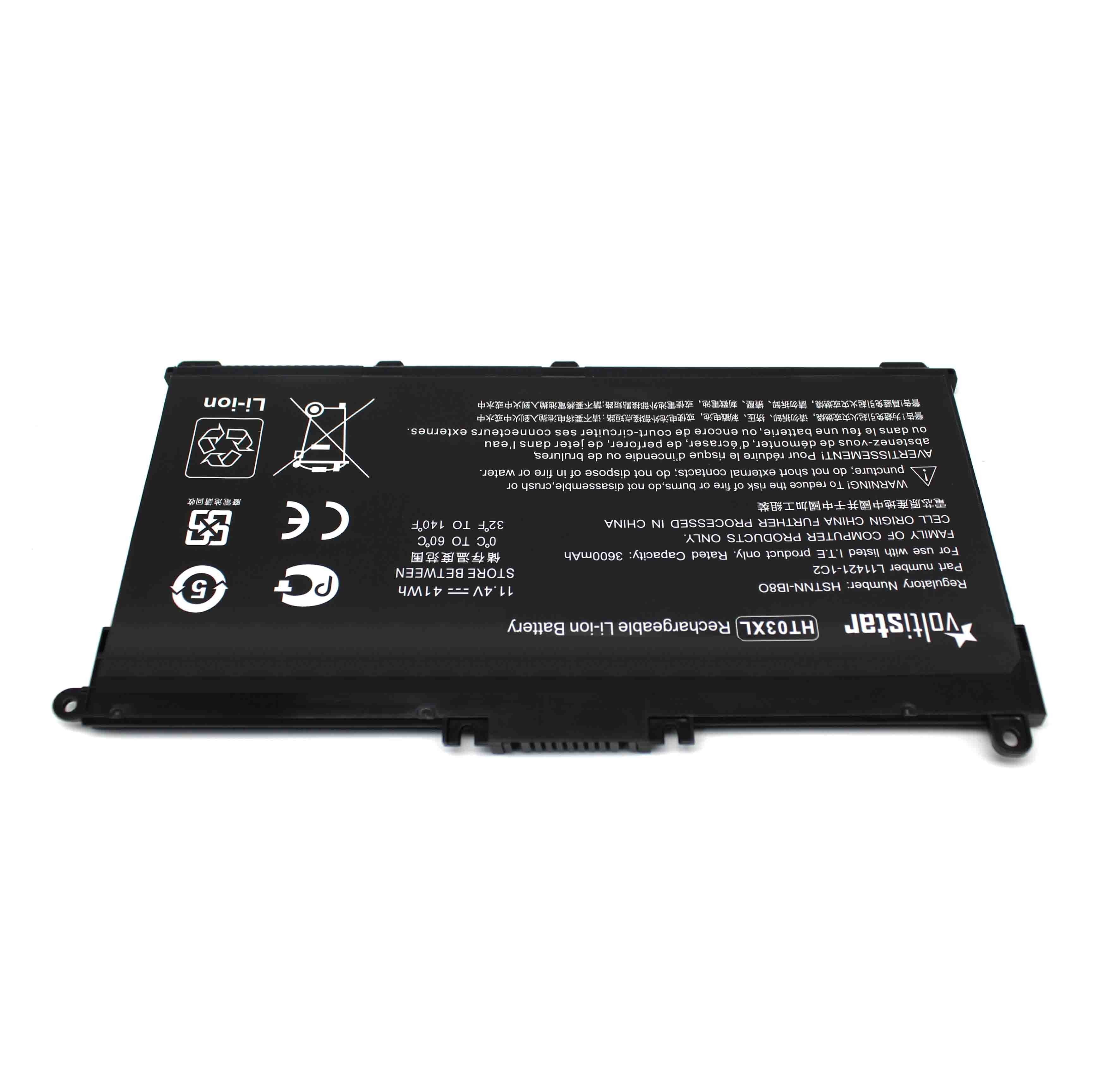 Batería Para Portátil Hp 14-Ce 14-Cf 14-Ck 14-Cm 14-Dg 14-Df Ht03xl