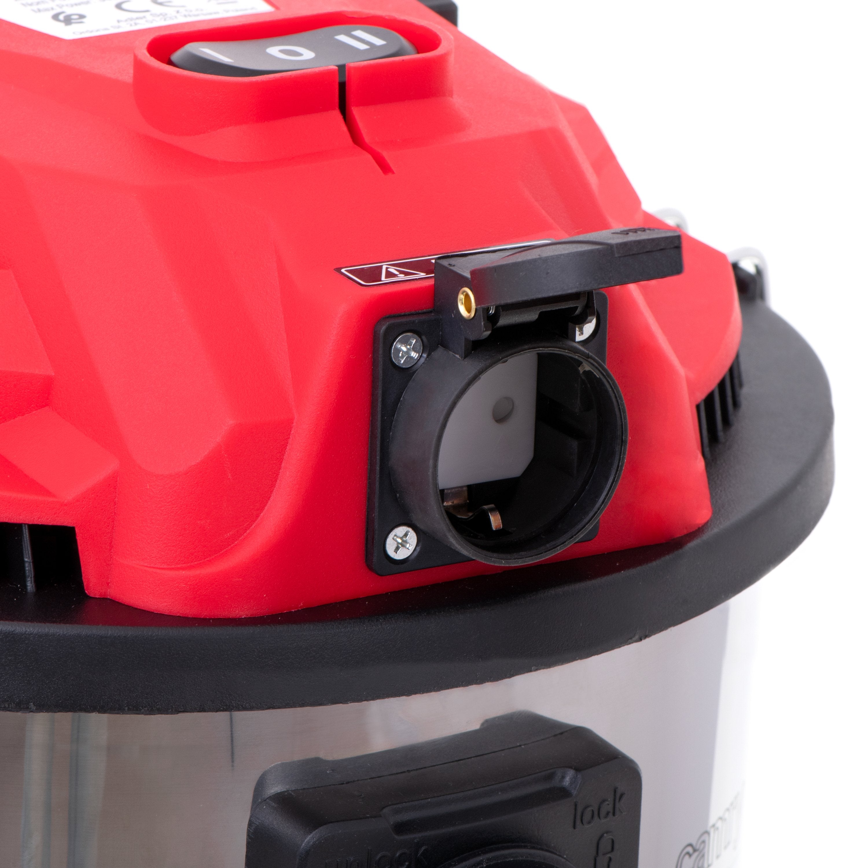 EAN 5902934839907 - Camry Premium CR 7045 extractor de polvo Negro, Rojo, Acero inoxidable 25 L 3400 W imagen 8