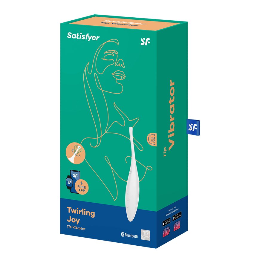 Satisfyer Twirling Joy Estimulador Clitoris - Blanco