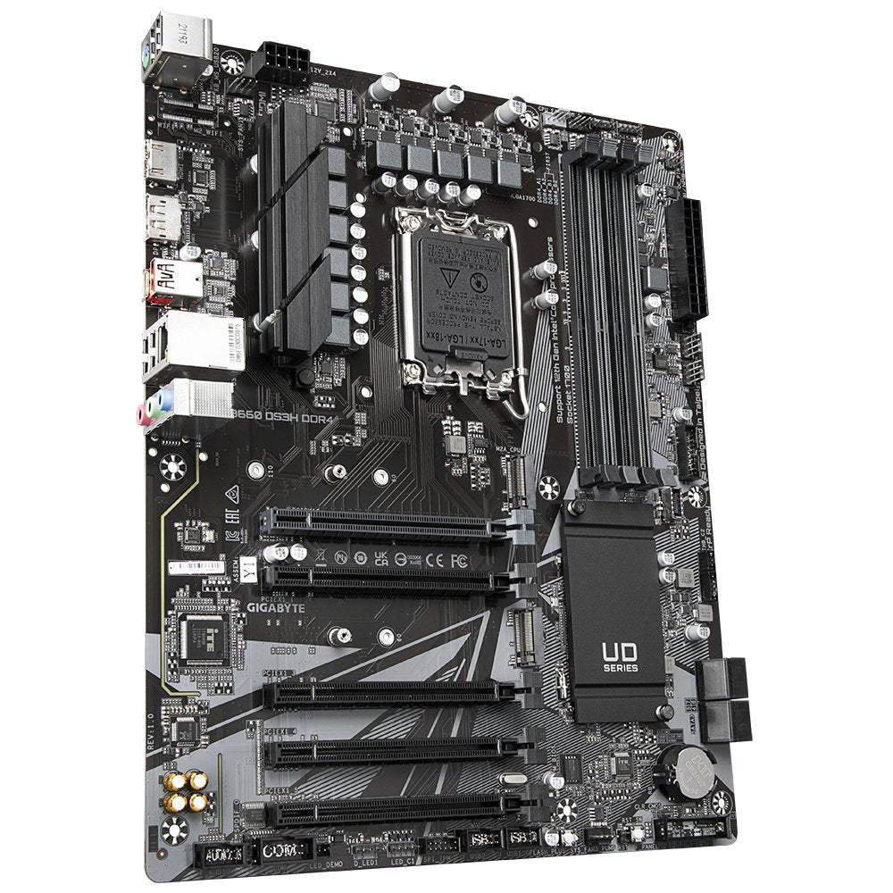 Placa Base Gigabyte Pb Intel 1700 B660 Ds3h Ddr4 Atx, 4xddr4 3200 Usb3.2 Gen2