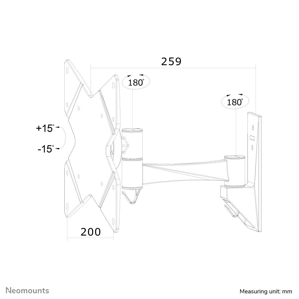 Newstar Soporte De Pared Para Monitor/Tv