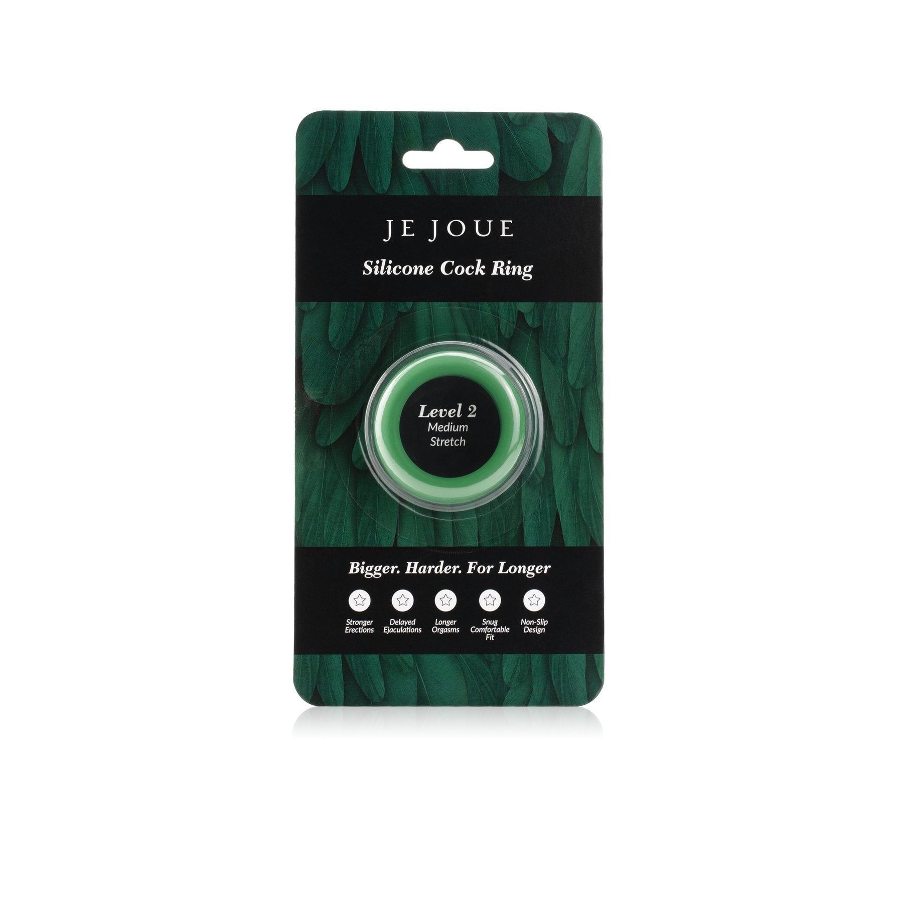 Je Joue - Anillo Silicona Verde - Estrangulamiento Medio